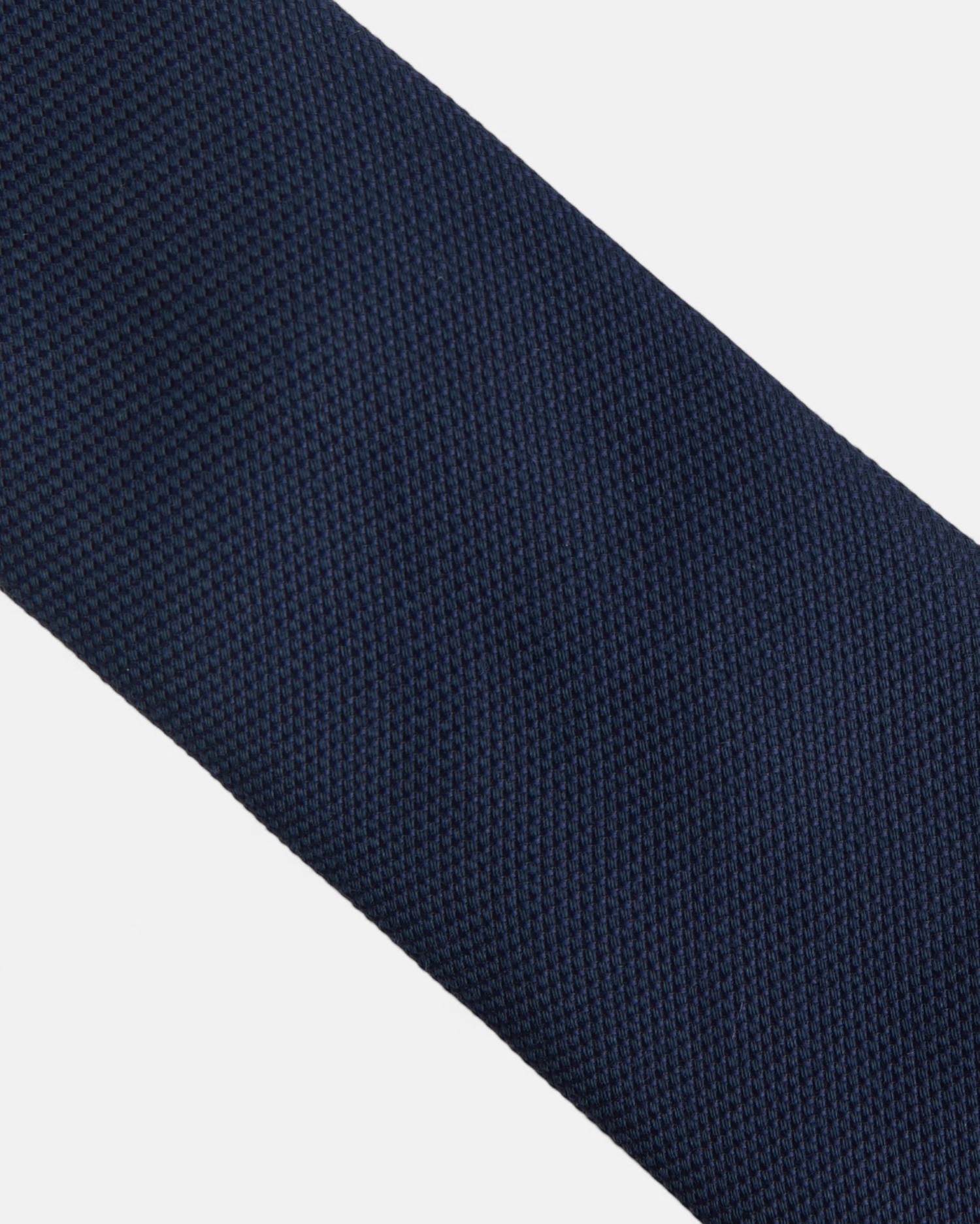 Corbata seda lisa - Silbon - Azul marino Azul marino-4