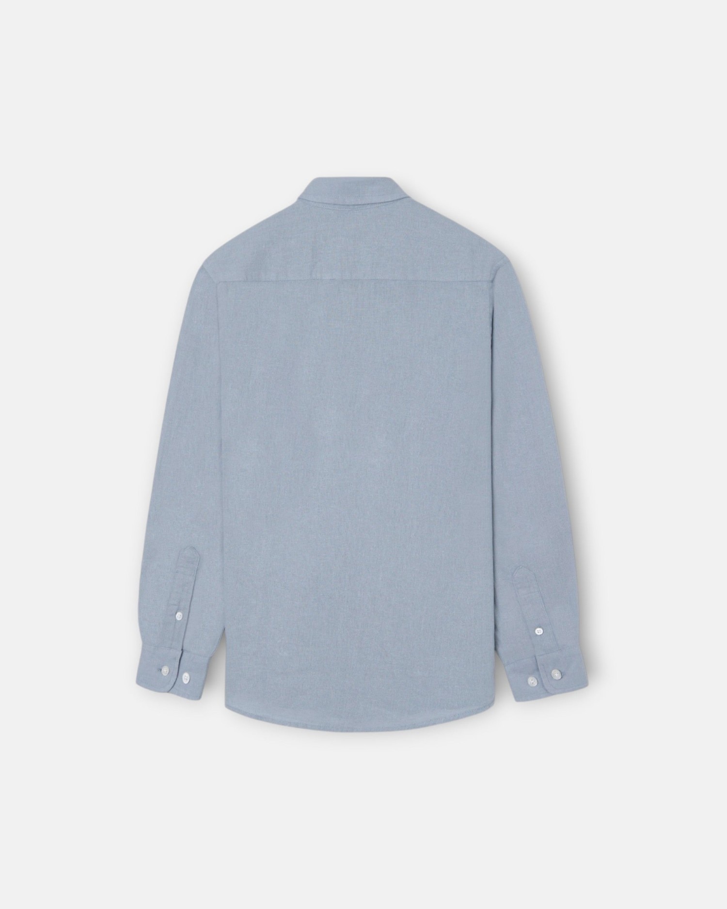 Camisa sport de niño lino - Silbon - Azul Azul-4