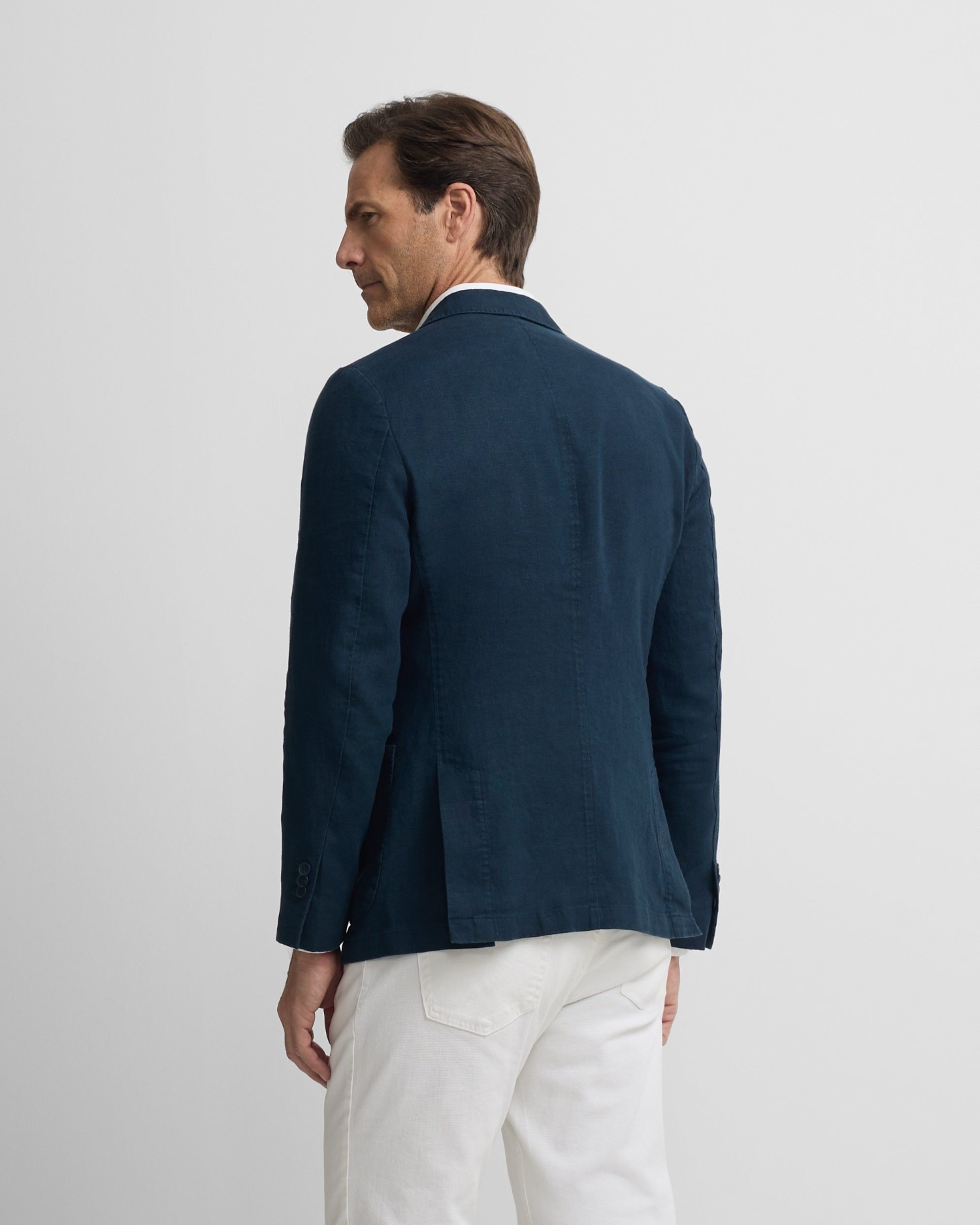Americana cruzada comfort de hombre - Silbon - Azul marino Azul marino-2
