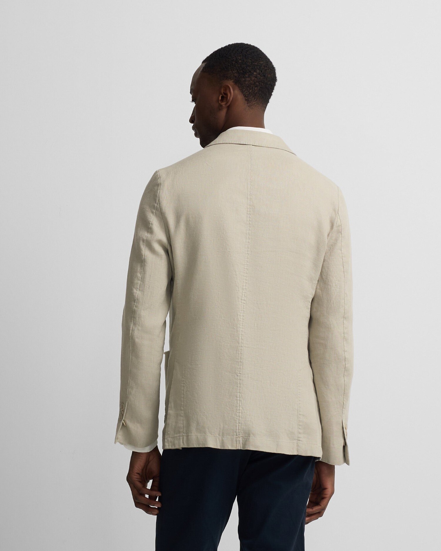 Americana cruzada comfort de hombre - Silbon - Beige Beige-2