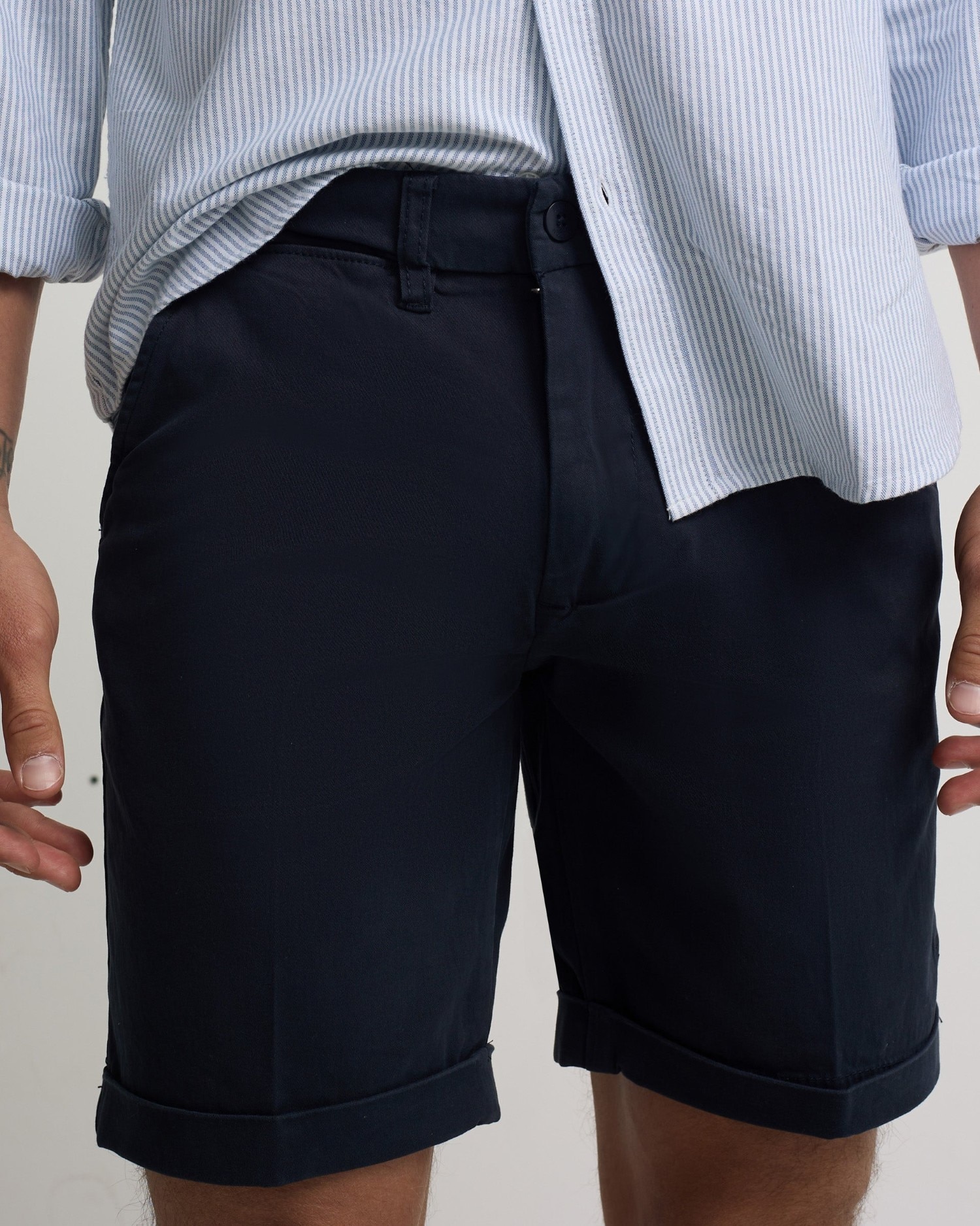 Bermuda de hombre clasica - Silbon - Azul marino Azul marino-3