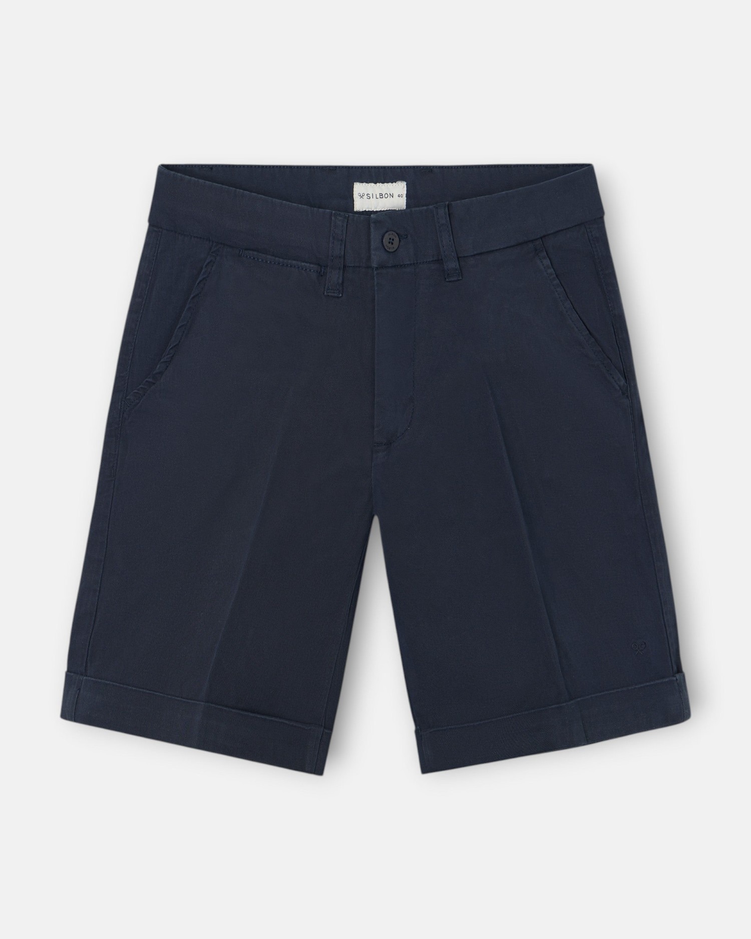 Bermuda de hombre clasica - Silbon - Azul marino Azul marino-5