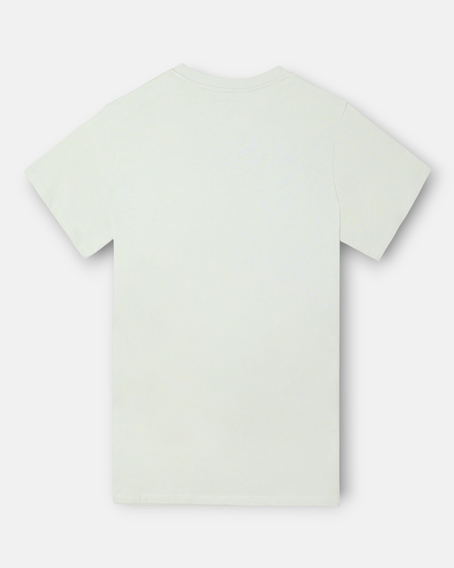 Camiseta lisa minilogo parche azul marino para hombre - Silbon - Azul claro Verde claro-3