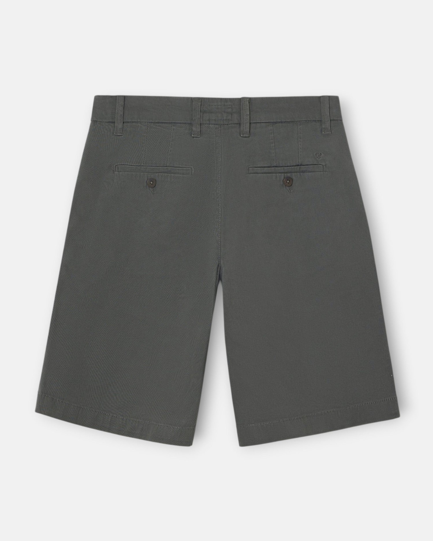 Bermuda clásica pinza de hombre - Silbon - Verde Verde-4
