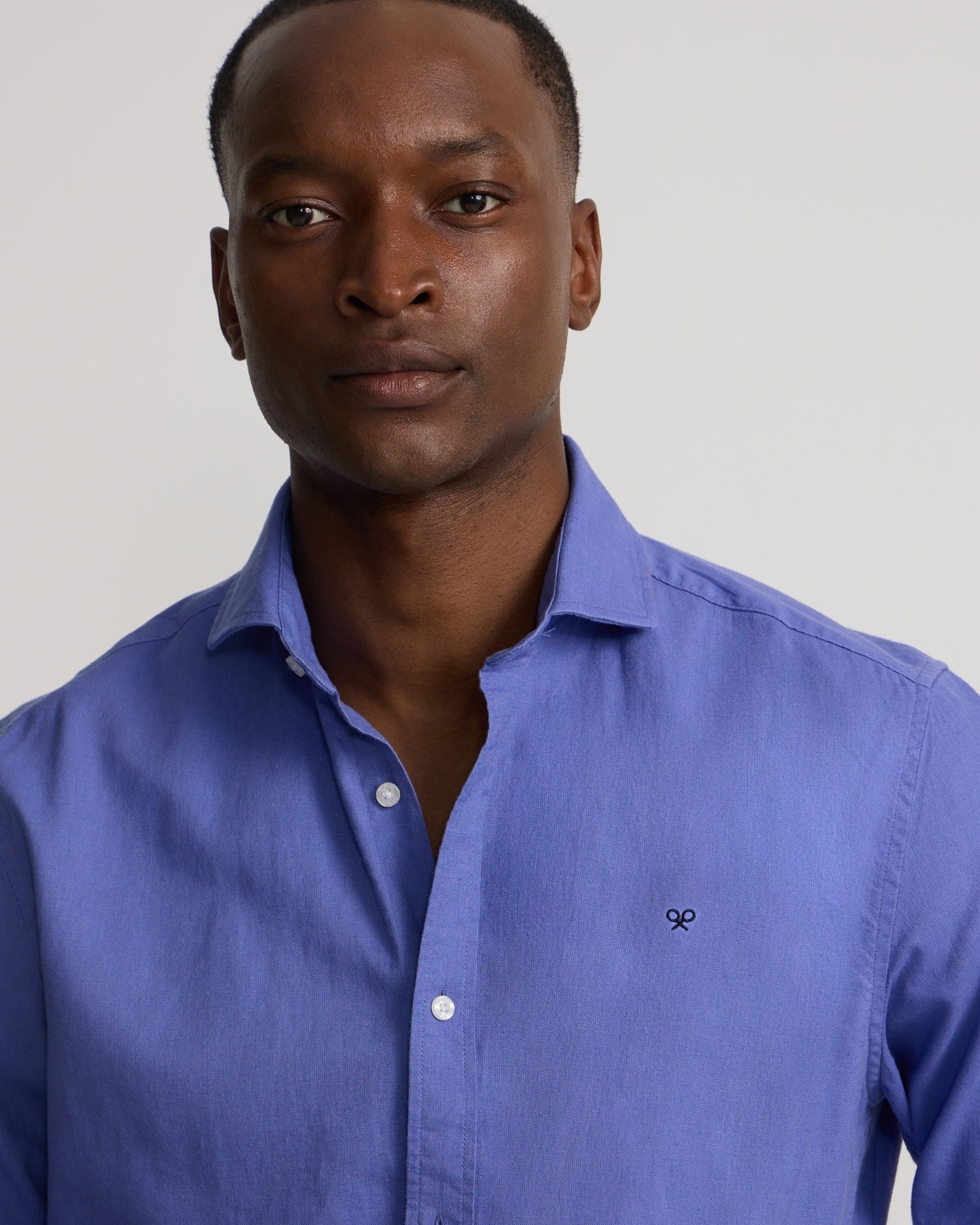 Camisa sport summer lino de hombre - Silbon - Azul Azul-3