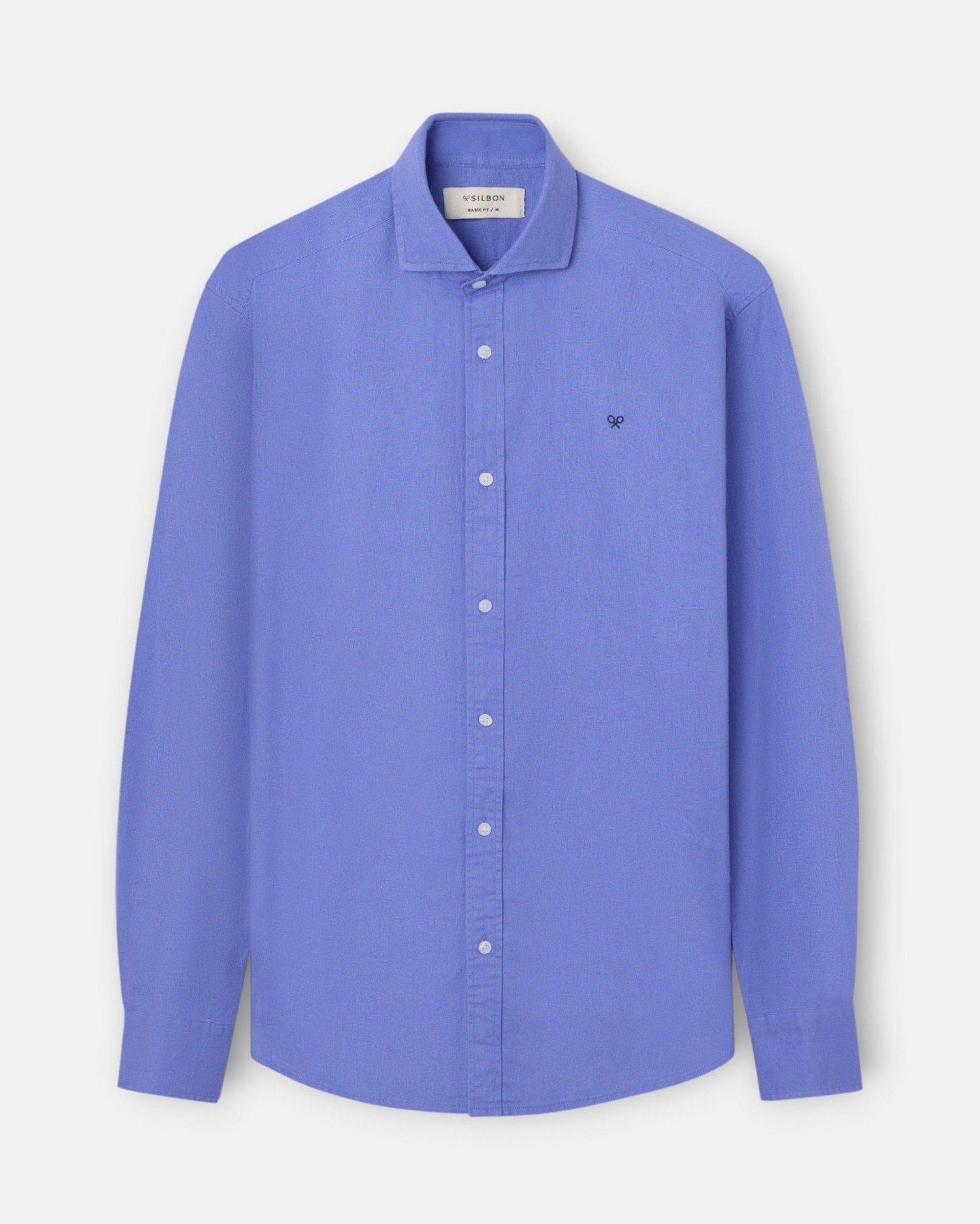Camisa sport summer lino de hombre - Silbon - Azul Azul-5
