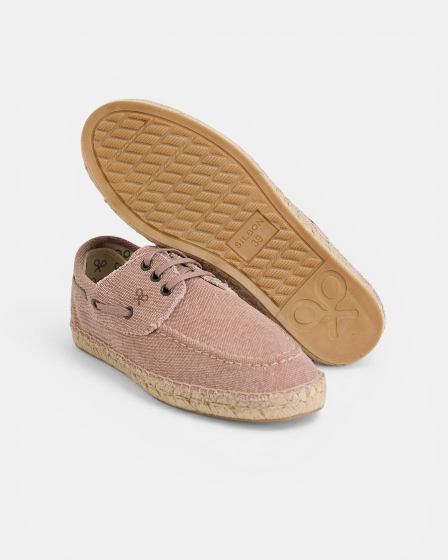 Alpargatas de hombre cubierta nautica - Silbon - Marrón Marrón-5