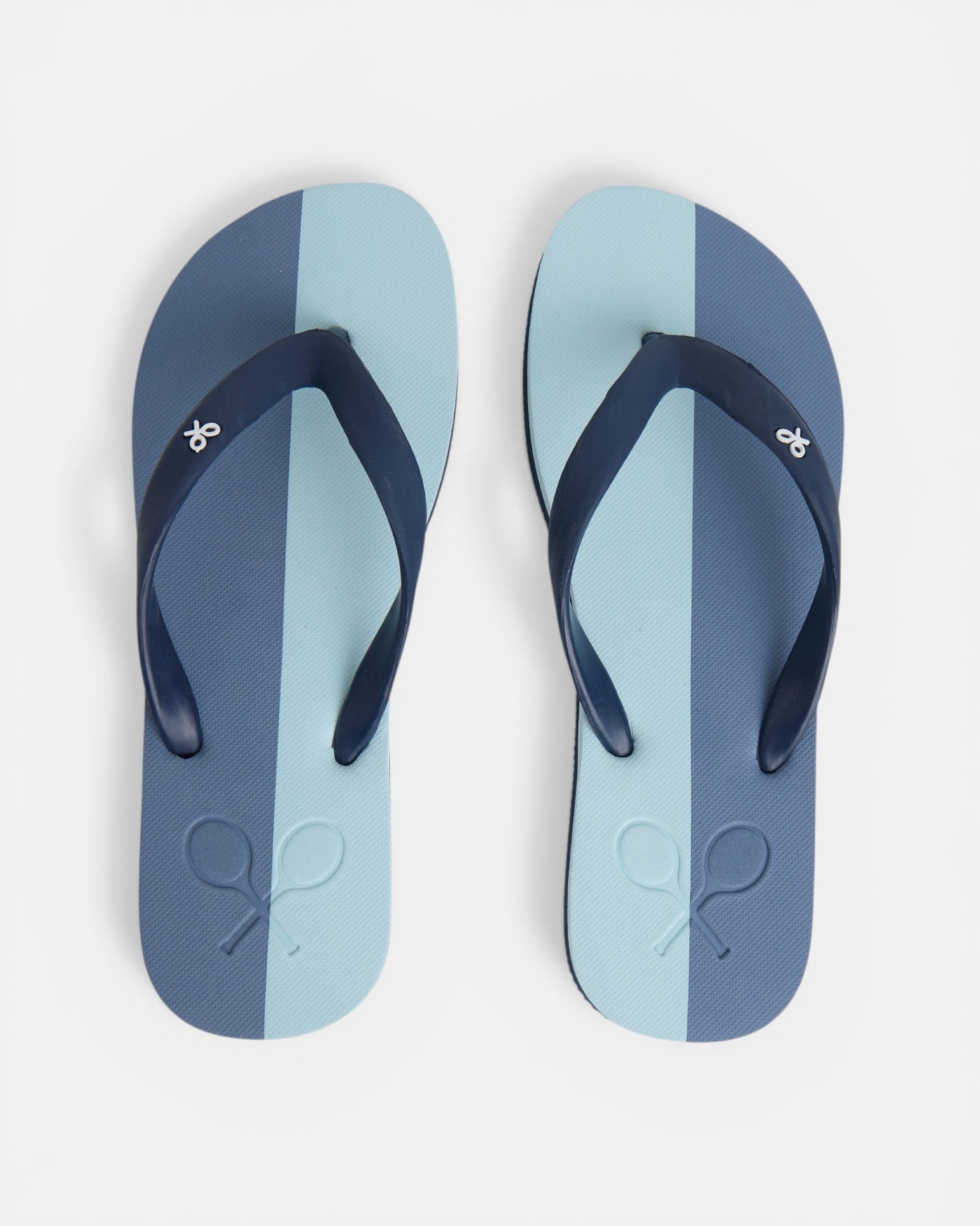 Imagen 0 de Chanclas de hombre raqueta bicolor Azul