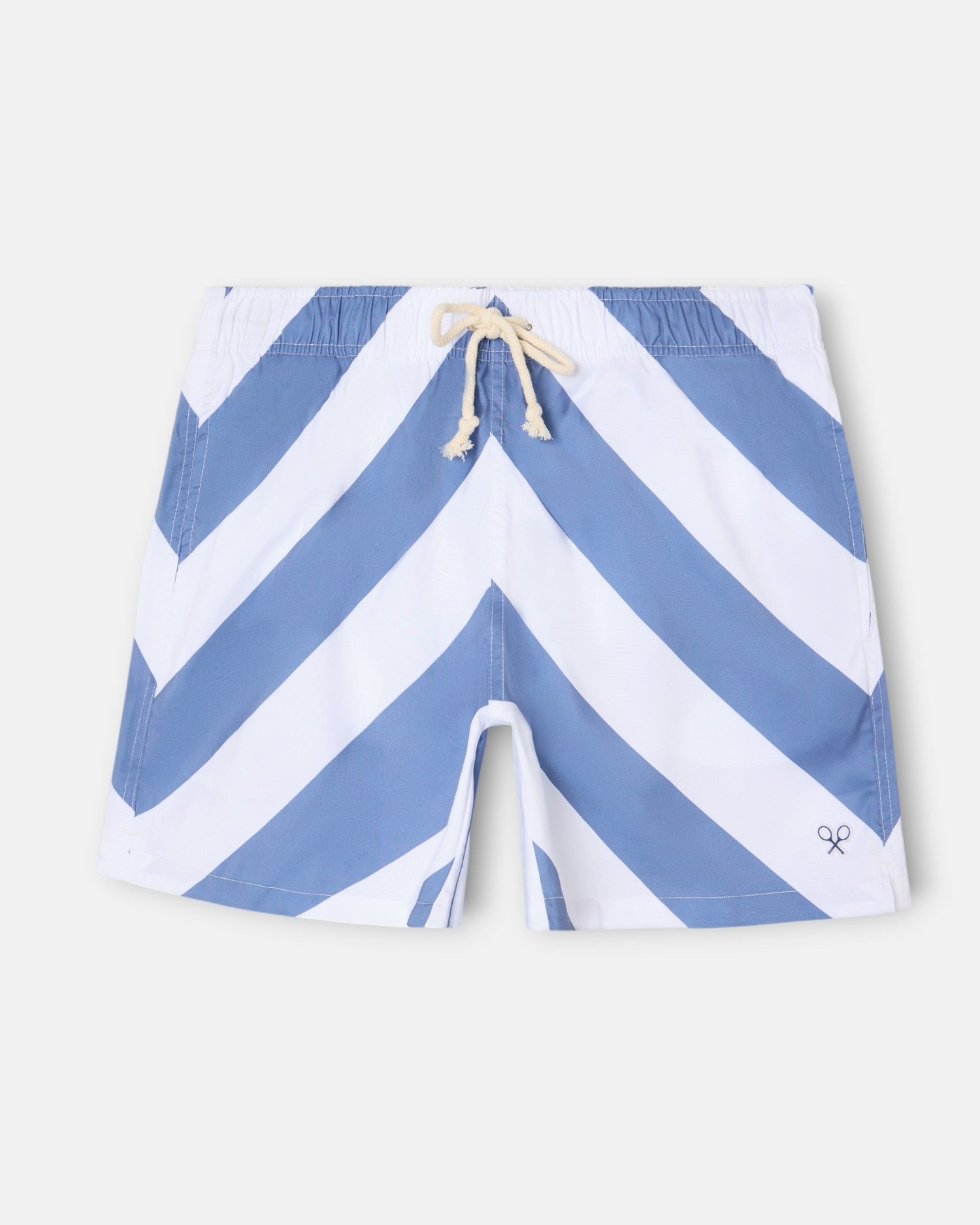 Bañador de hombre franjas azules - Silbon - Azul Azul-5