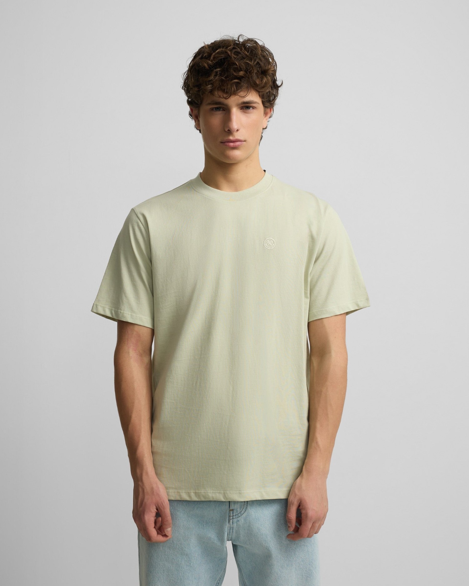 Imagen 0 de Camiseta summer games blanco para hombre Verde claro