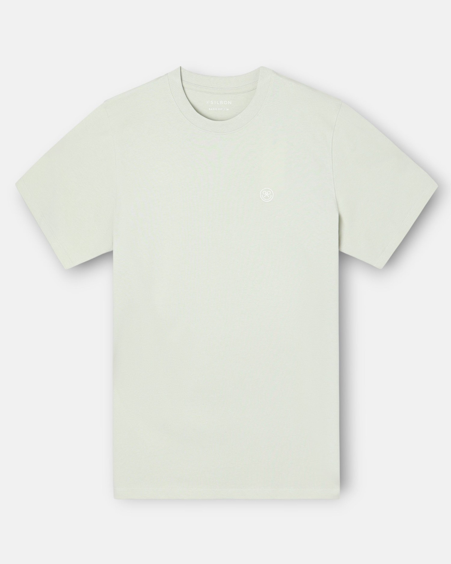 Camiseta summer games para hombre - Silbon - Blanco Verde claro-4
