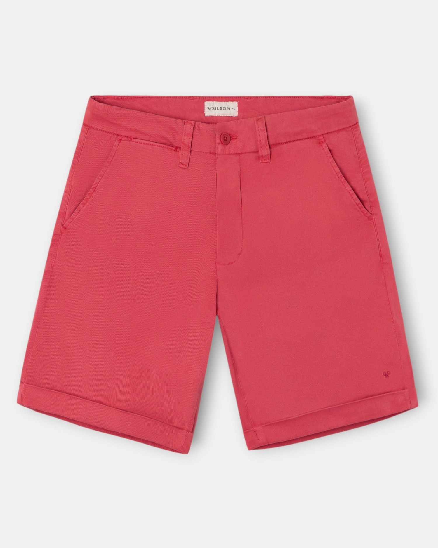 Bermuda clasica de hombre - Silbon - Coral Coral-1