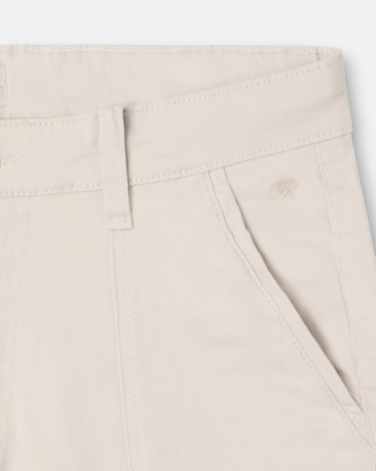 Bermuda línea de hombre - Silbon - Beige Beige-3