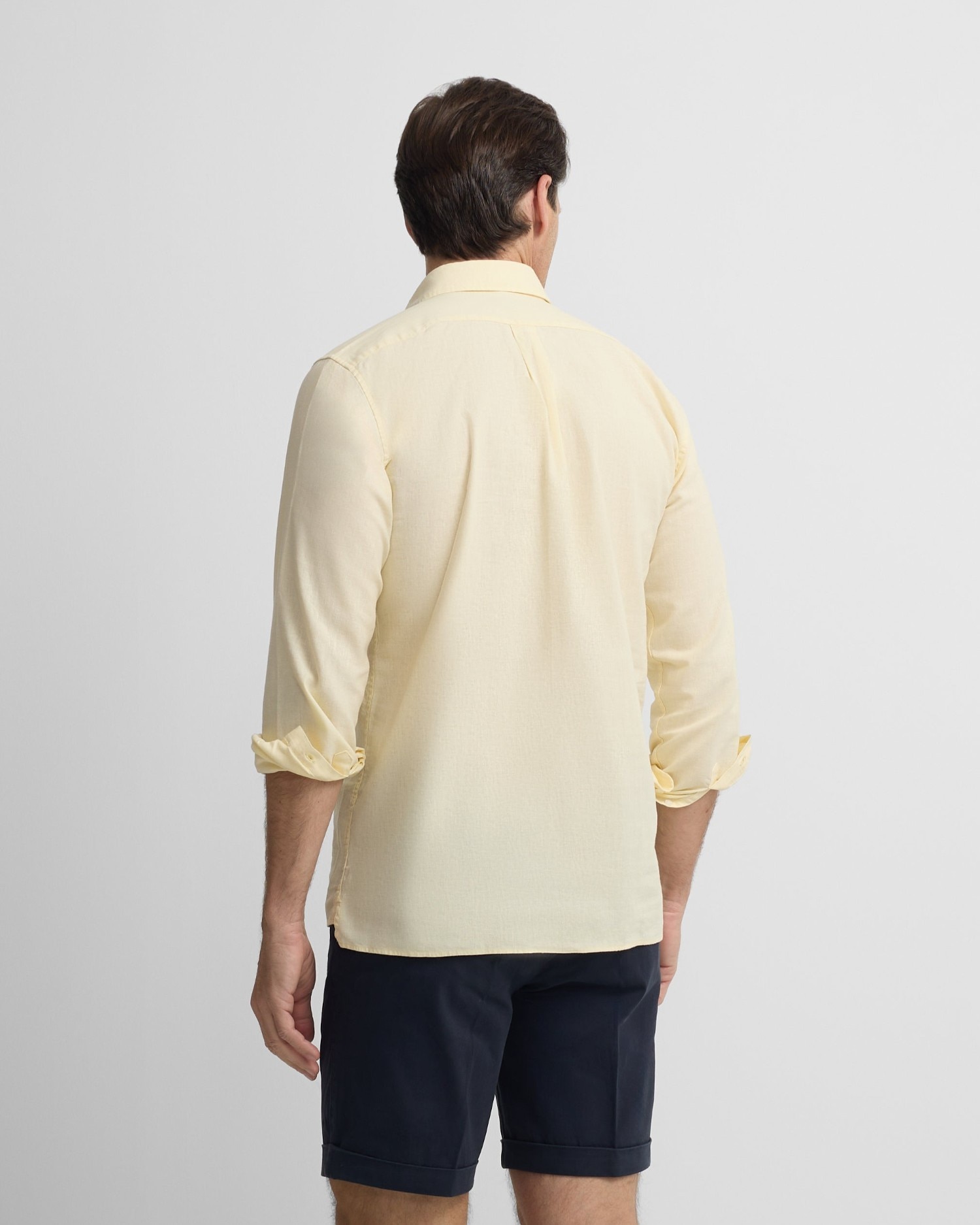 Polera sport lino verde medio - Silbon - Amarillo Amarillo-2