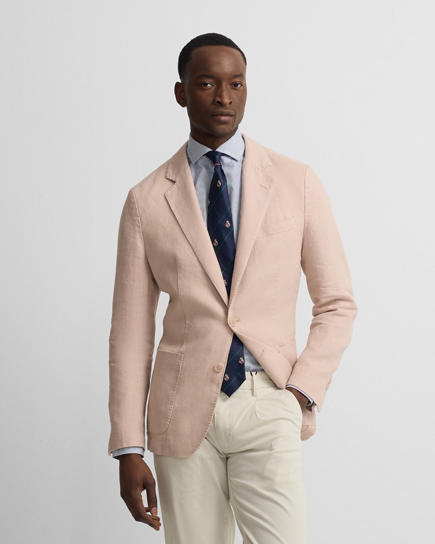 Americana comfort de hombre - Silbon - Coral Coral-1