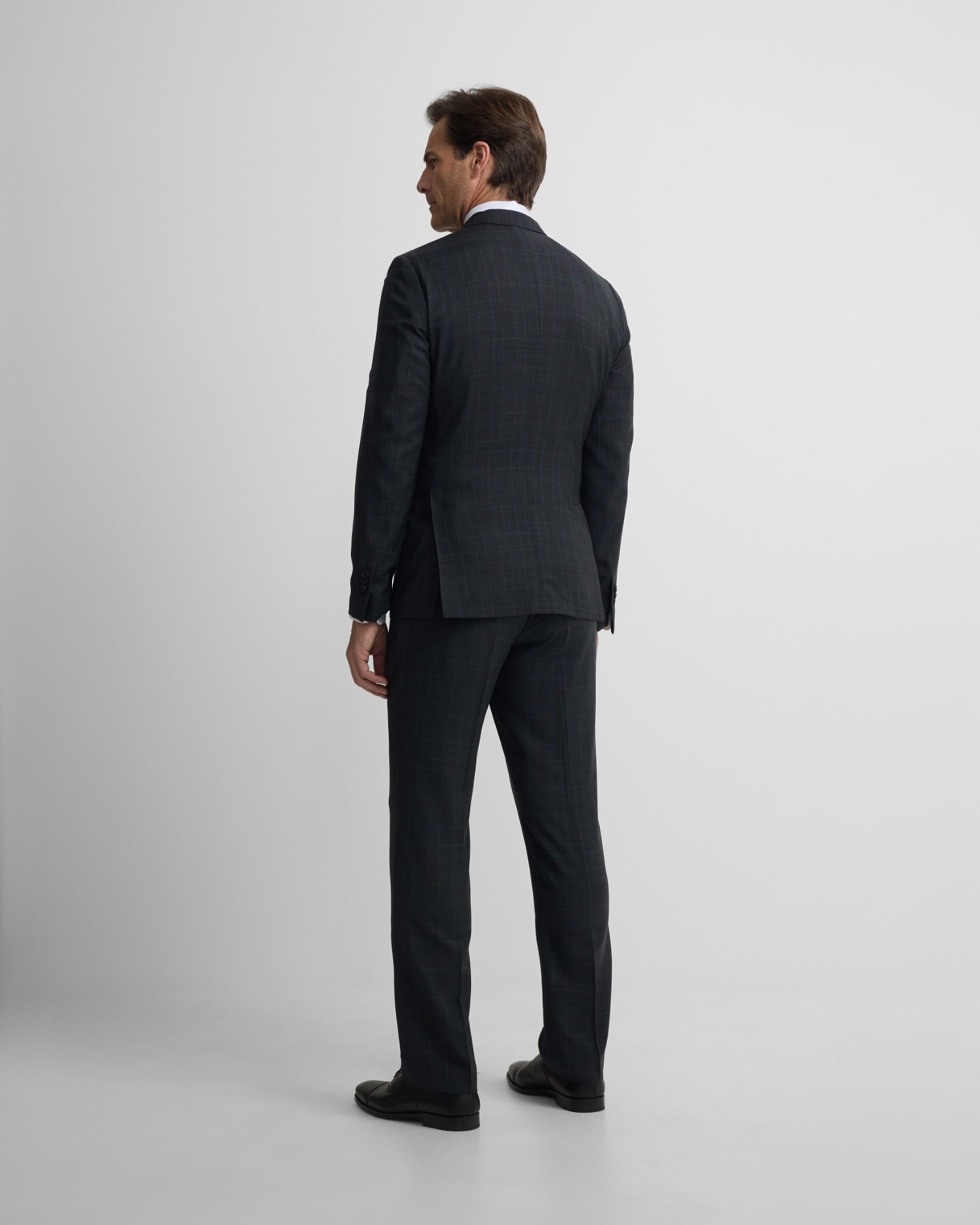 Pantalón de hombre traje príncipe de gales - Silbon - Gris Gris-2