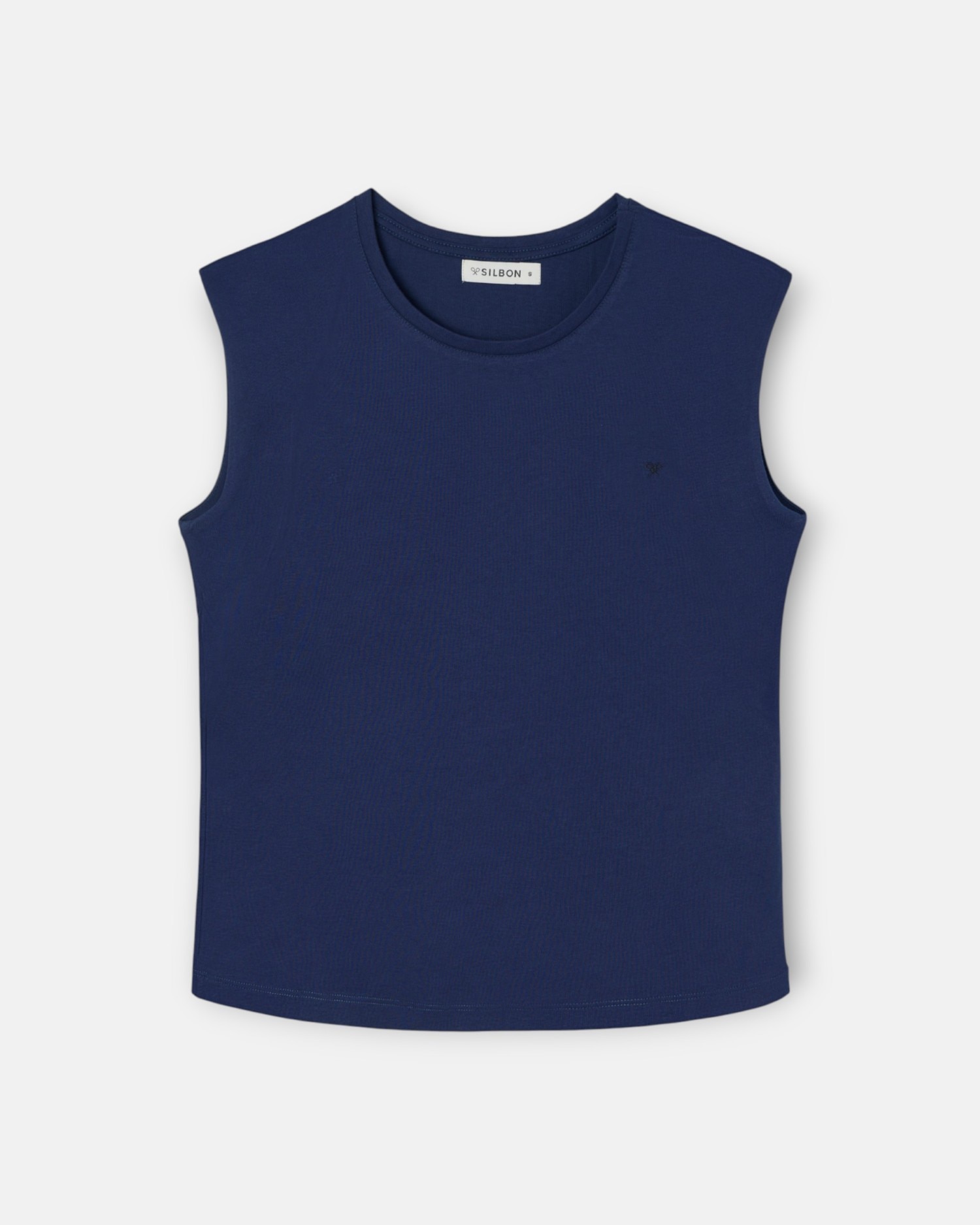 Camiseta de mujer sun - Silbon - Azul marino Azul marino-5