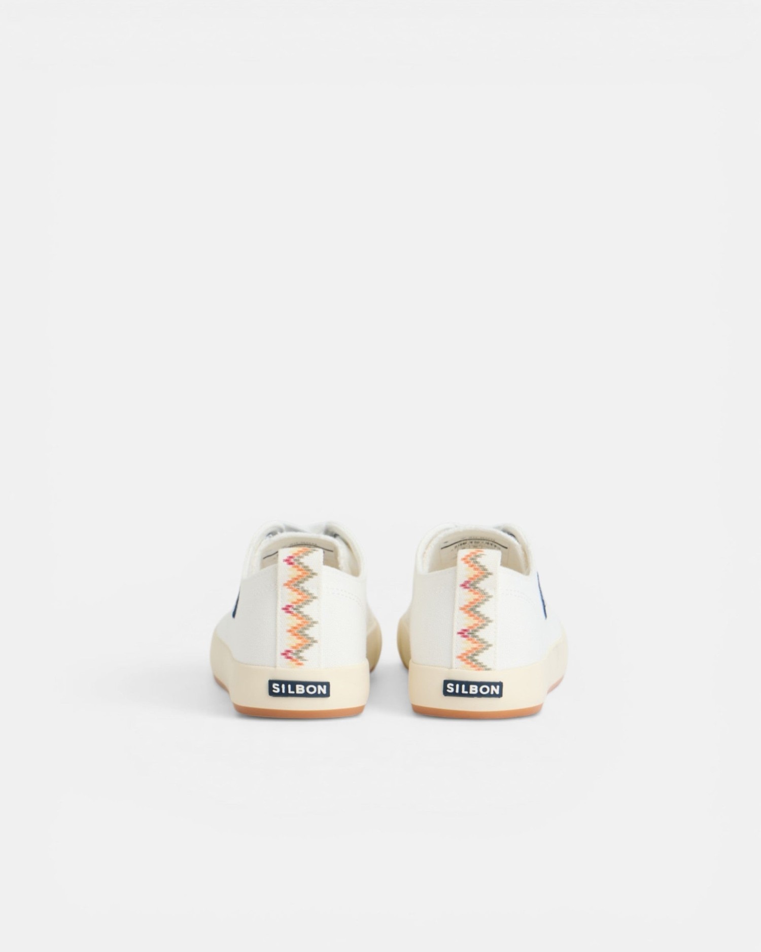 Zapatillas de niño clásicas lona - Silbon - Blanco Blanco-3