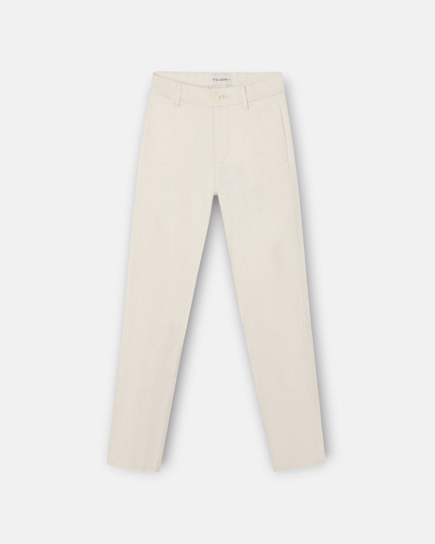 Imagen 0 de Pantalón sport de niño chino lino Beige