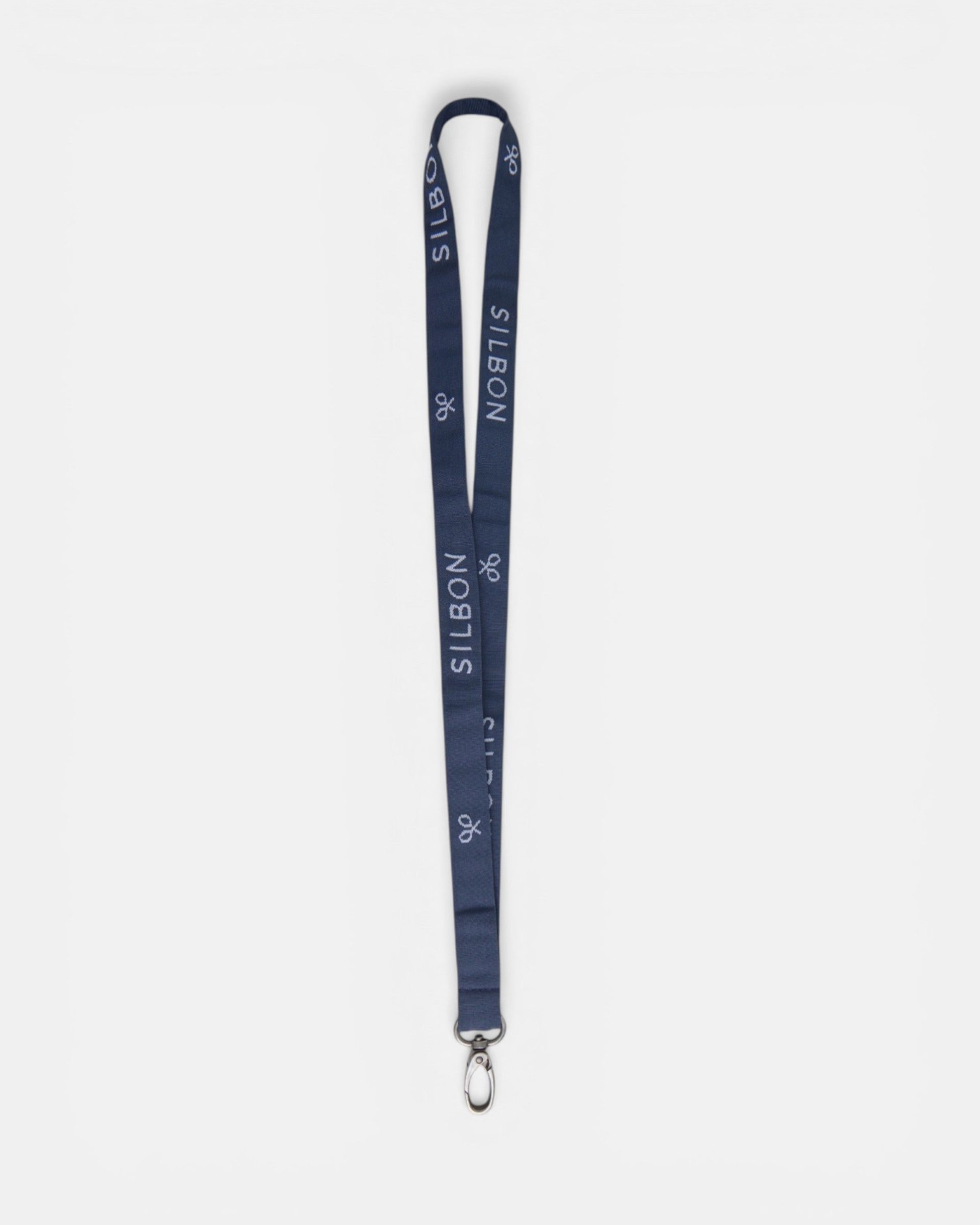 Lanyard jacquard raquetas - Silbon - Azul marino Azul marino-1