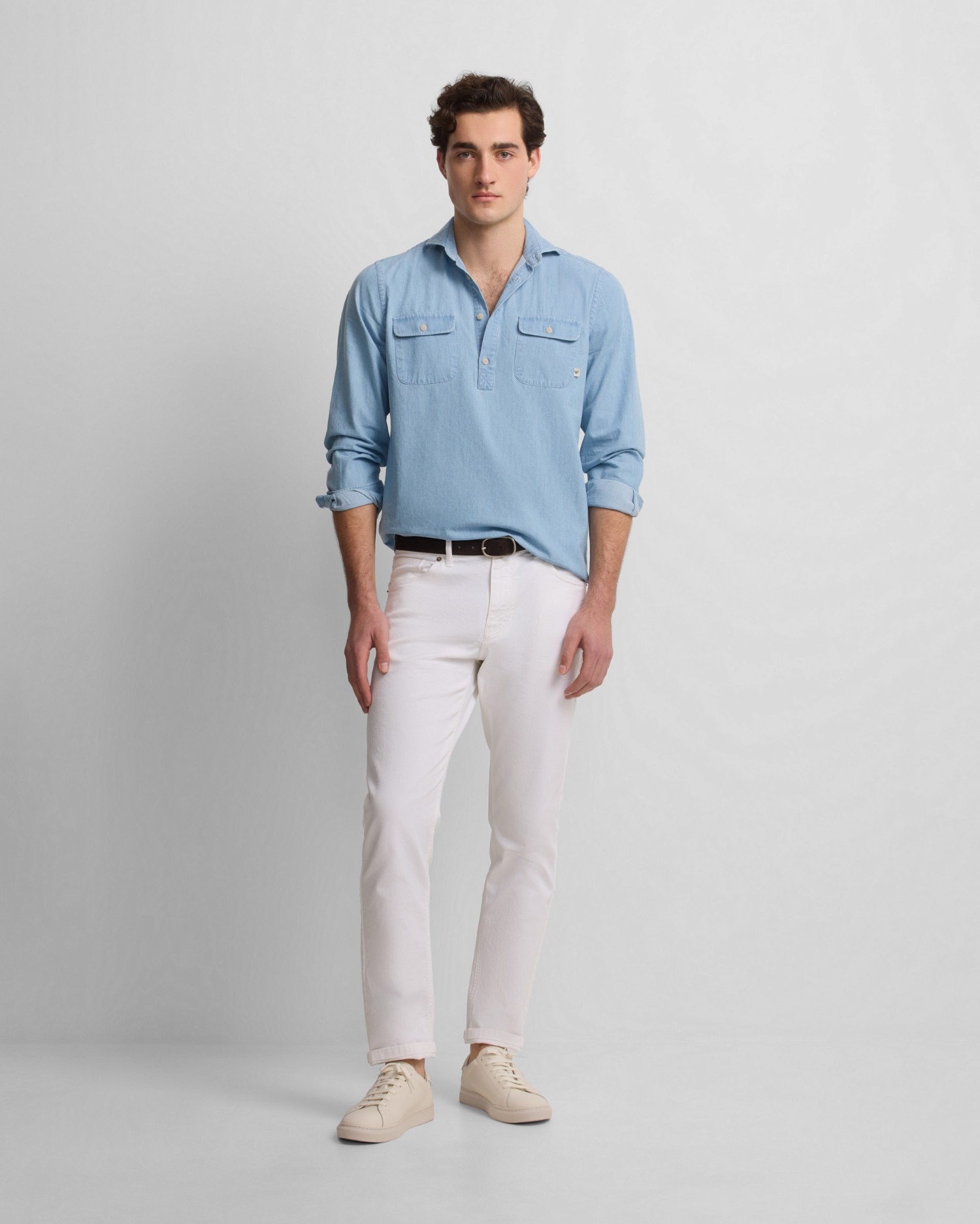 Silbon - Chino de hombre sport denim cruise.