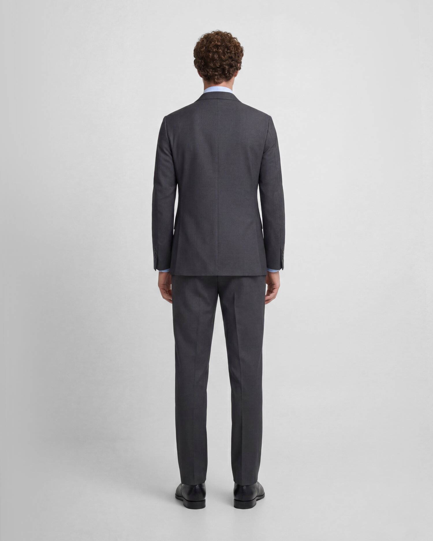 Americana de hombre traje cruzado stretch - Silbon - Gris Gris-2