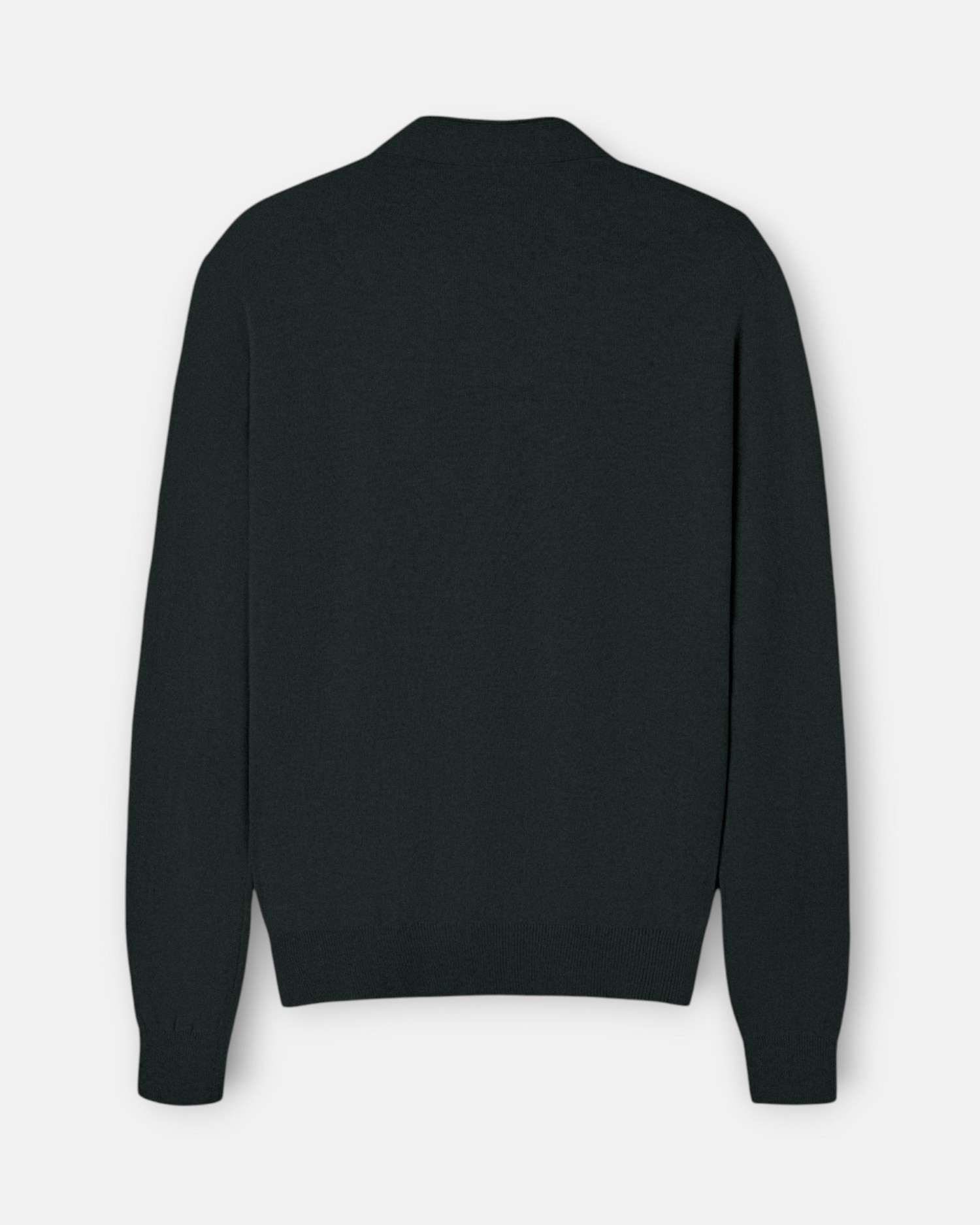 Cárdigan de hombre clásico - Silbon - Verde oscuro Verde oscuro-4
