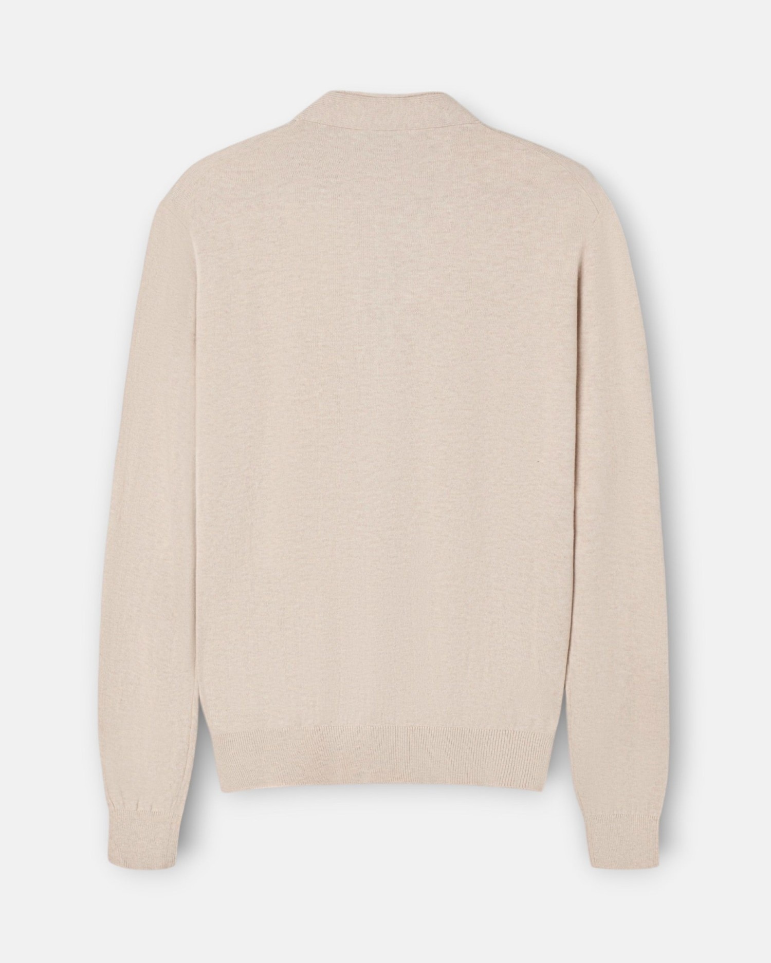 Cárdigan de hombre clásico - Silbon - Beige Beige-4
