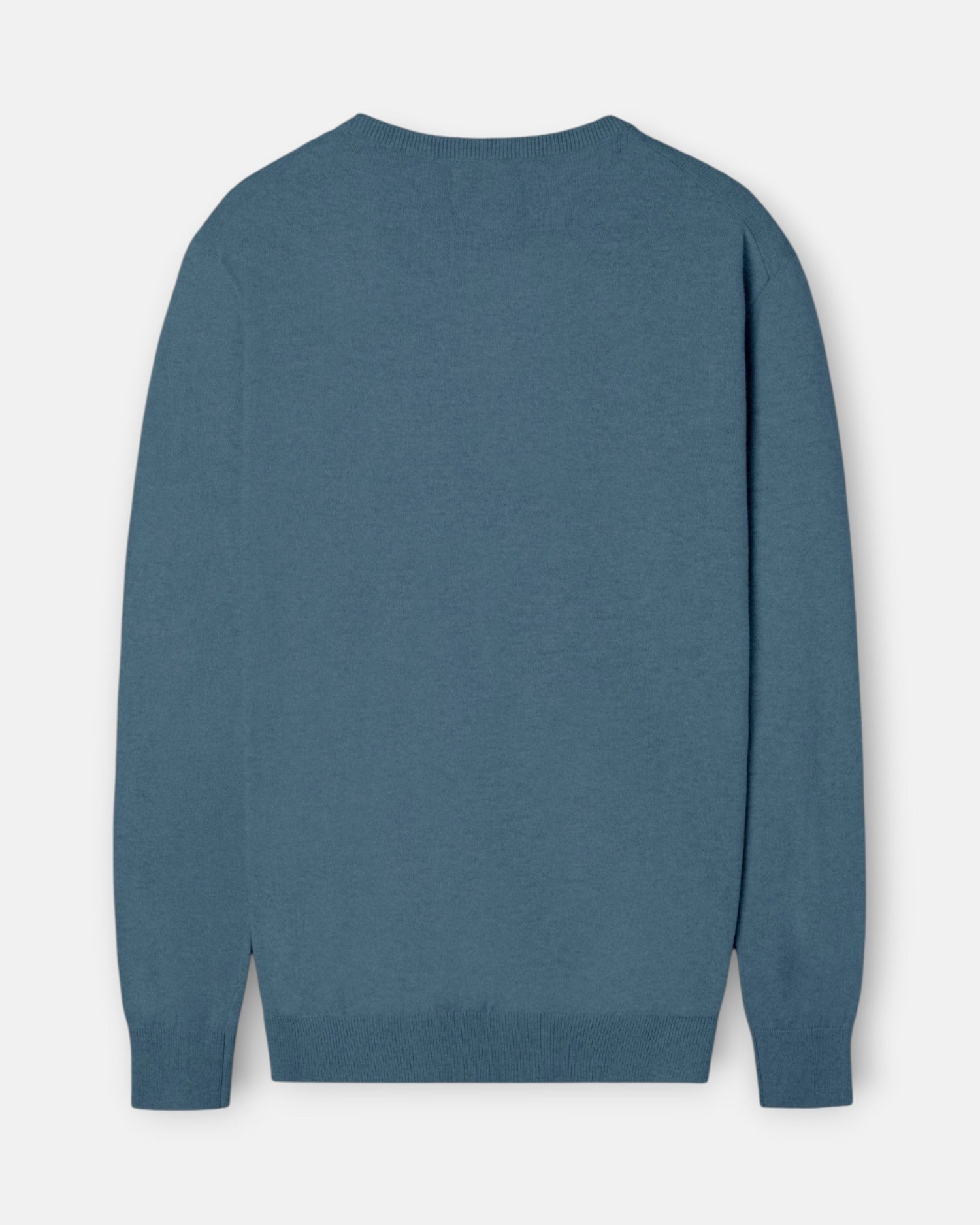 Jersey de hombre cuello redondo - Silbon - Azul grisáceo Azul grisáceo-4