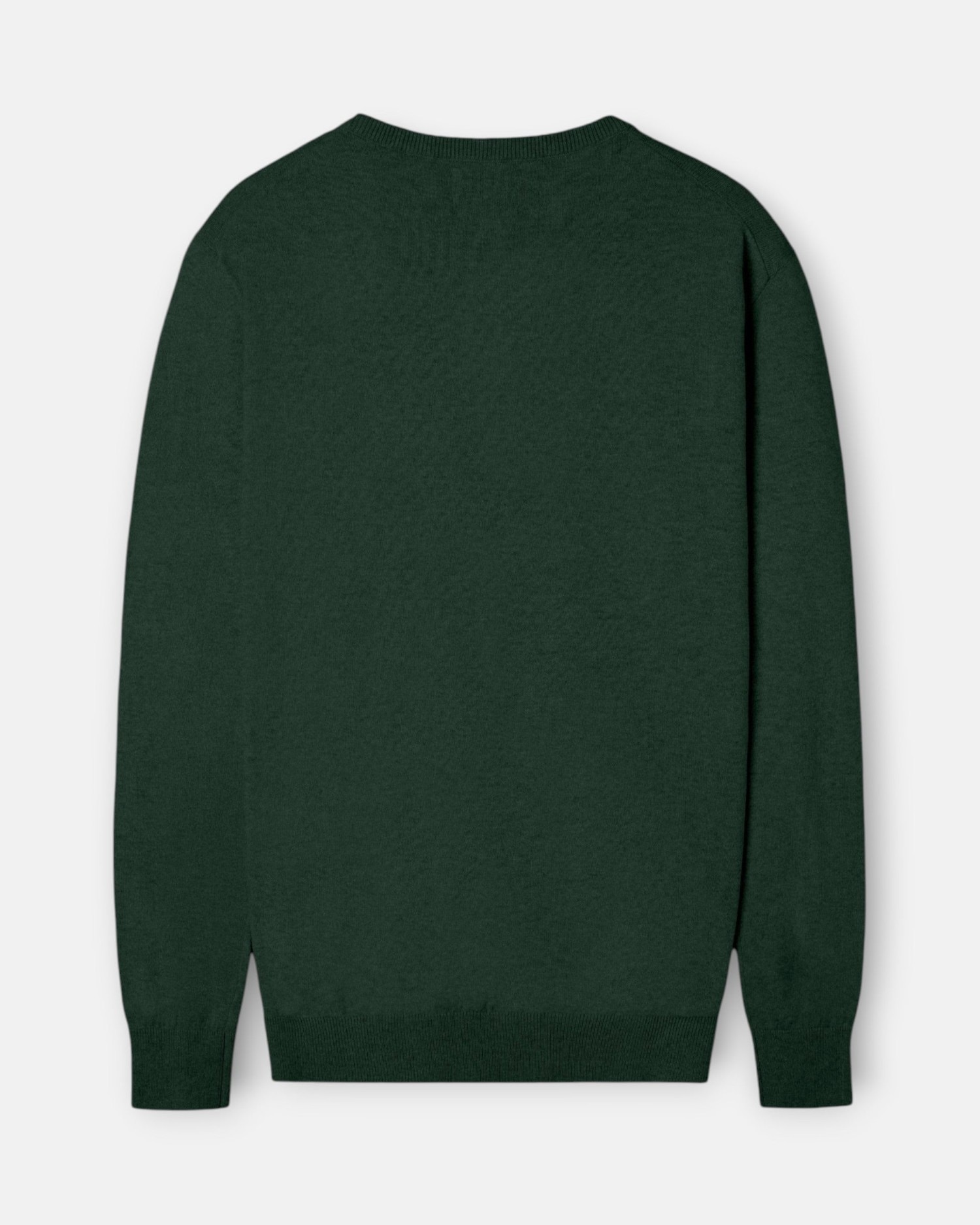 Jersey de hombre cuello redondo - Silbon - Verde oscuro Verde oscuro-2