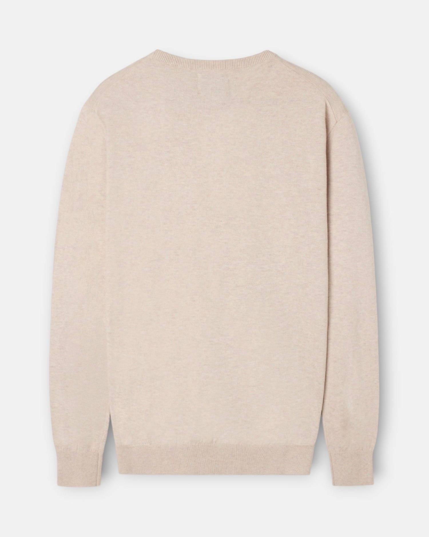 Jersey de hombre cuello redondo - Silbon - Beige Beige-4