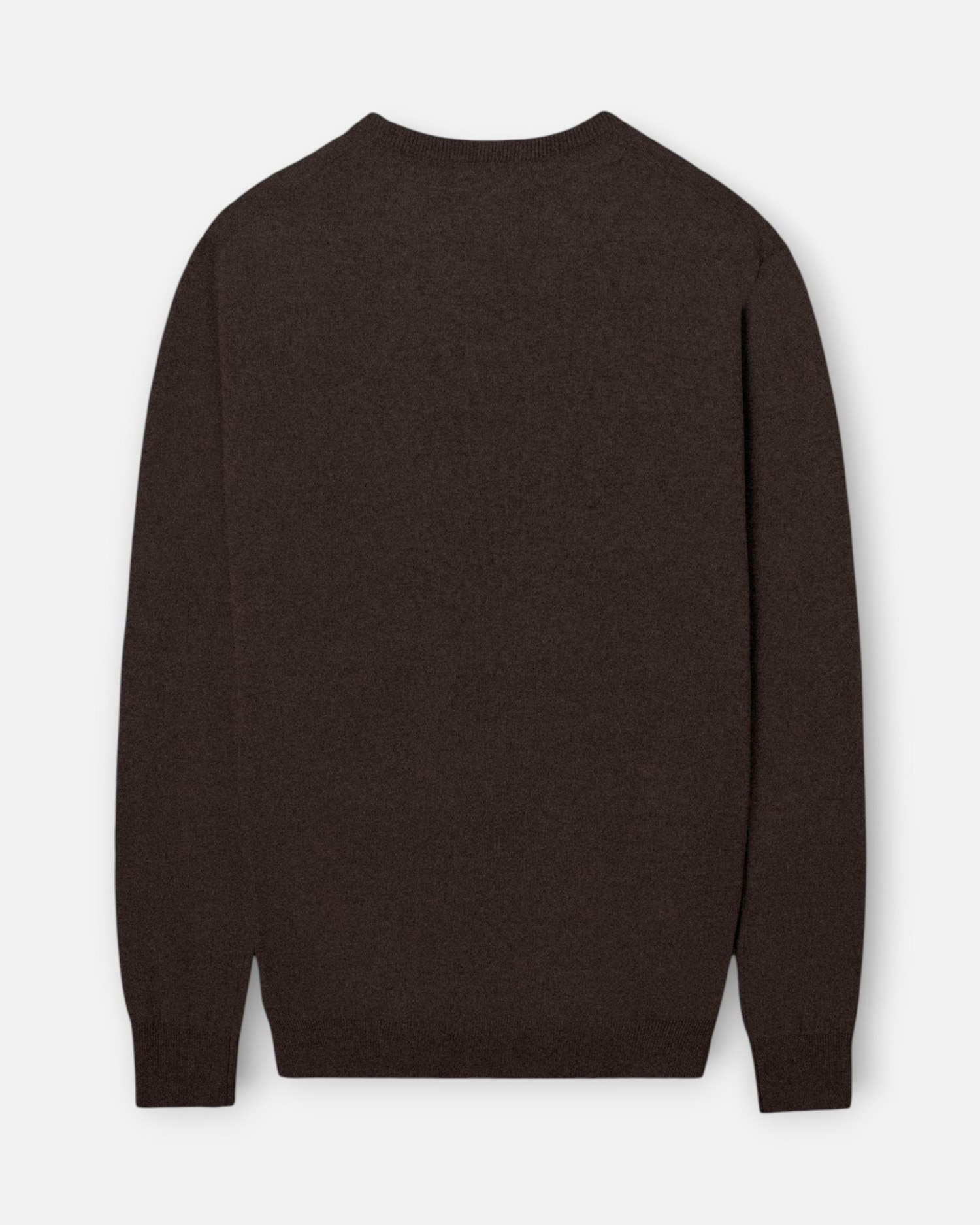 Jersey de hombre cuello pico - Silbon - Marrón Marrón-4