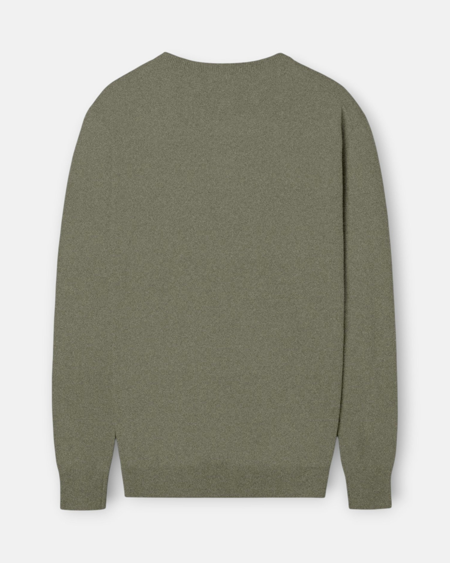 Jersey de hombre cuello redondo - Silbon - Verde grisáceo Verde grisáceo-2