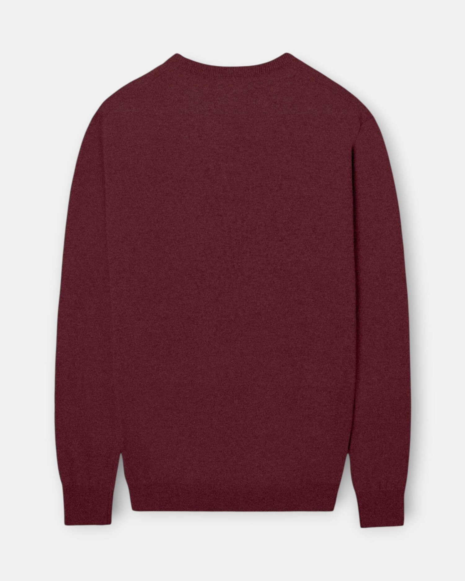 Jersey de hombre cuello pico - Silbon - Burdeos Burdeos-4