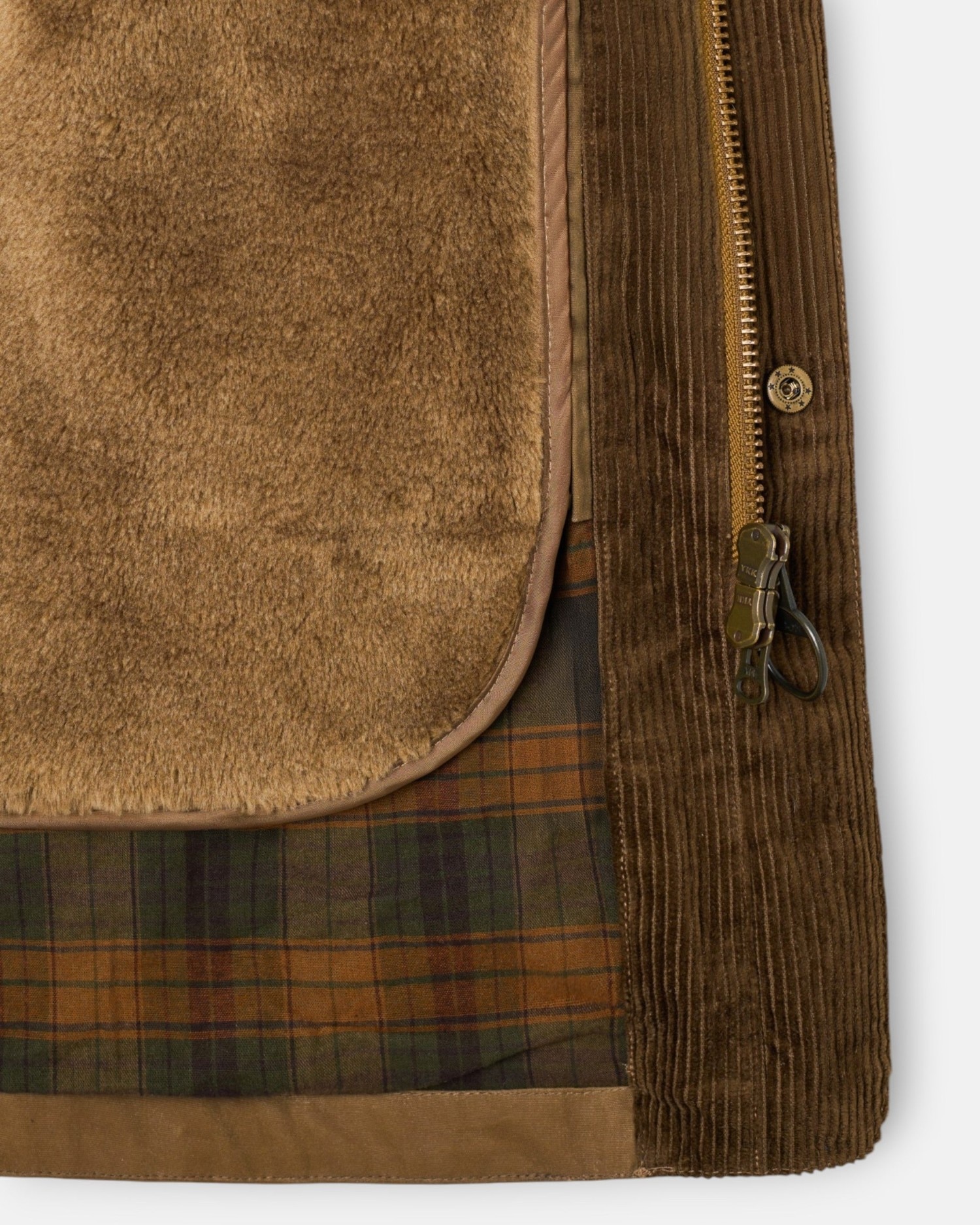 Imagen 5 de Abrigo encerado de hombre con bolsillos - Silbon - Beige Beige