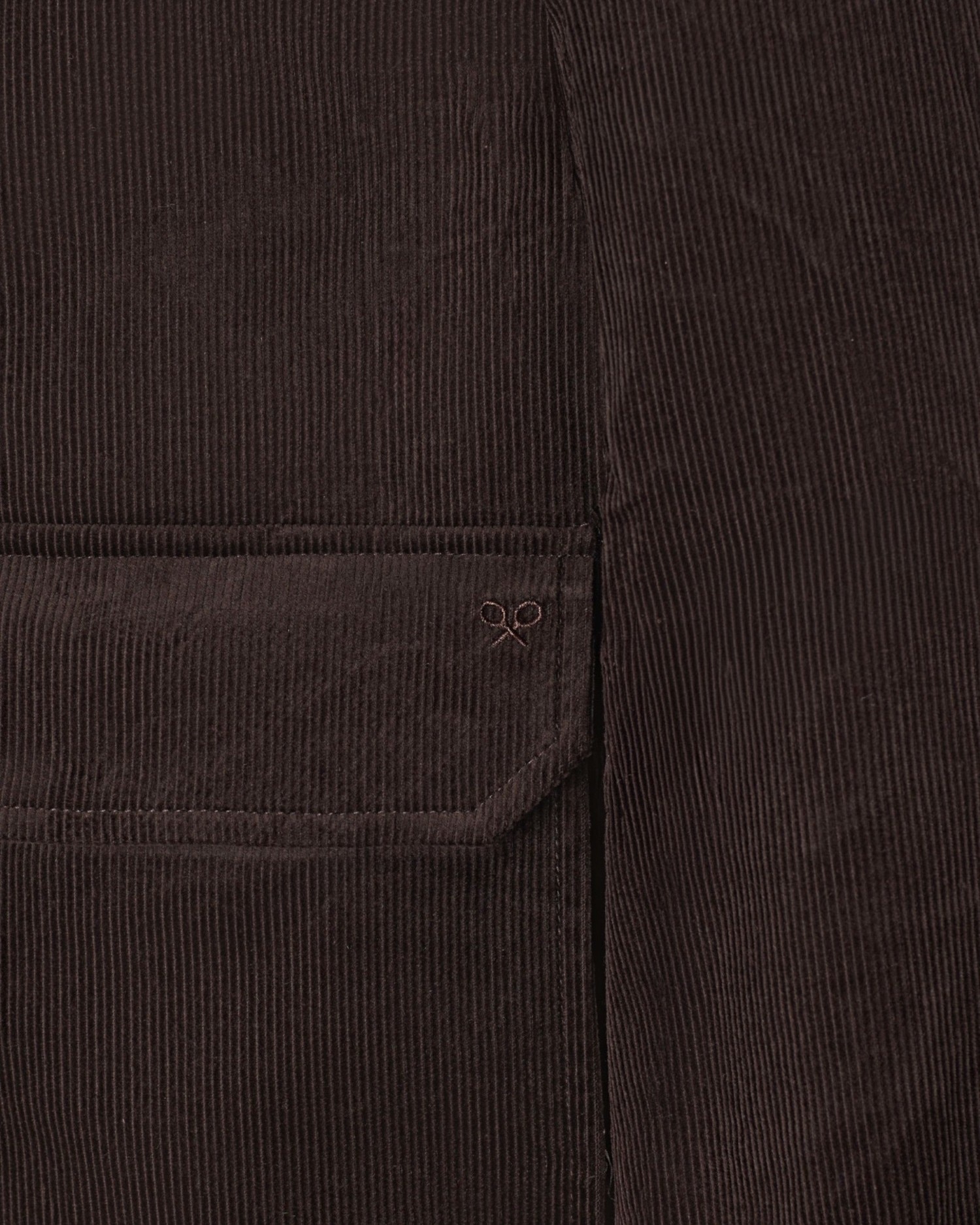Chaqueta de hombre de pana - Silbon - Marrón Marrón-3