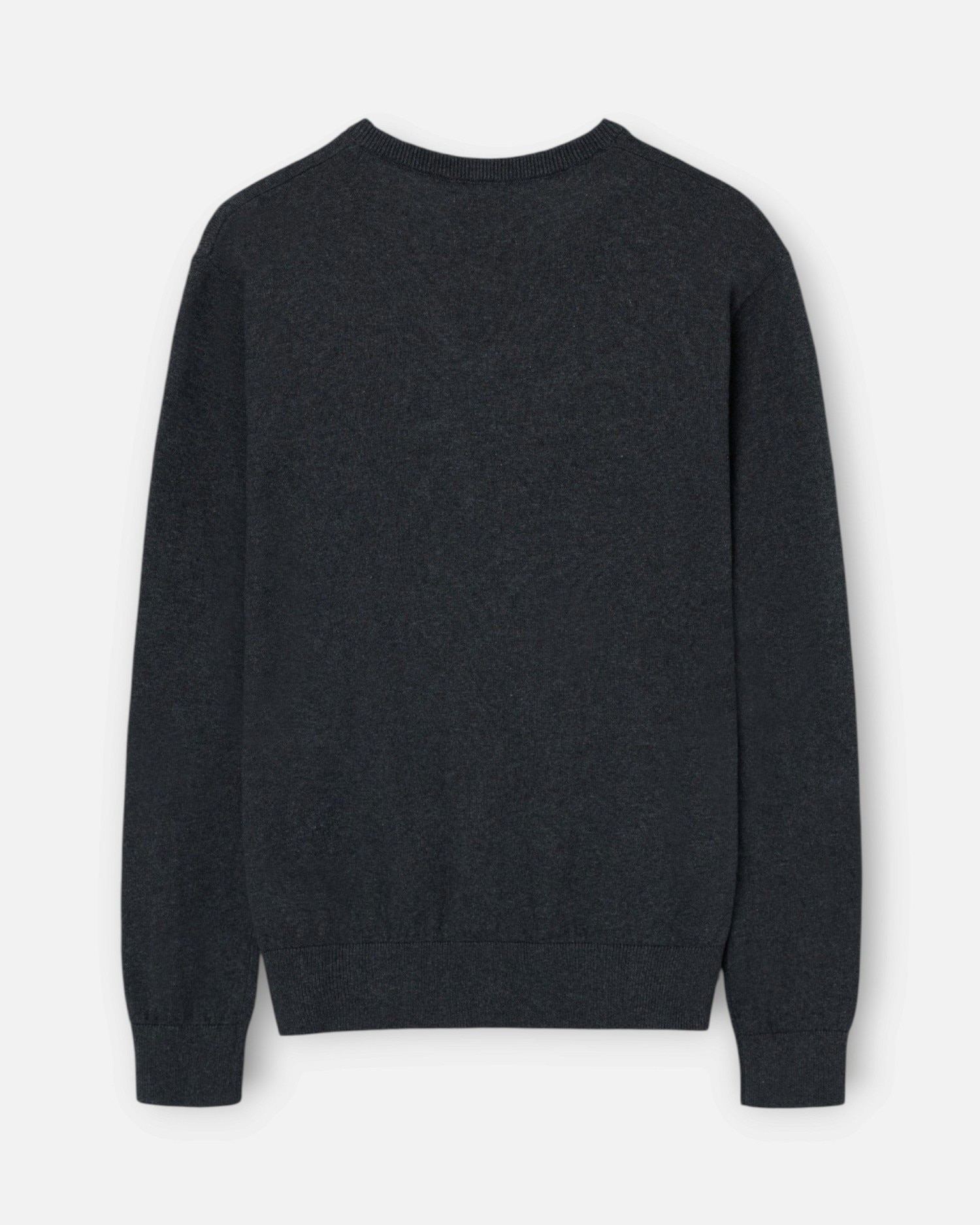 Imagen 2 de Jersey retro de hombre con cuello de pico - Silbon - Gris oscuro Gris oscuro