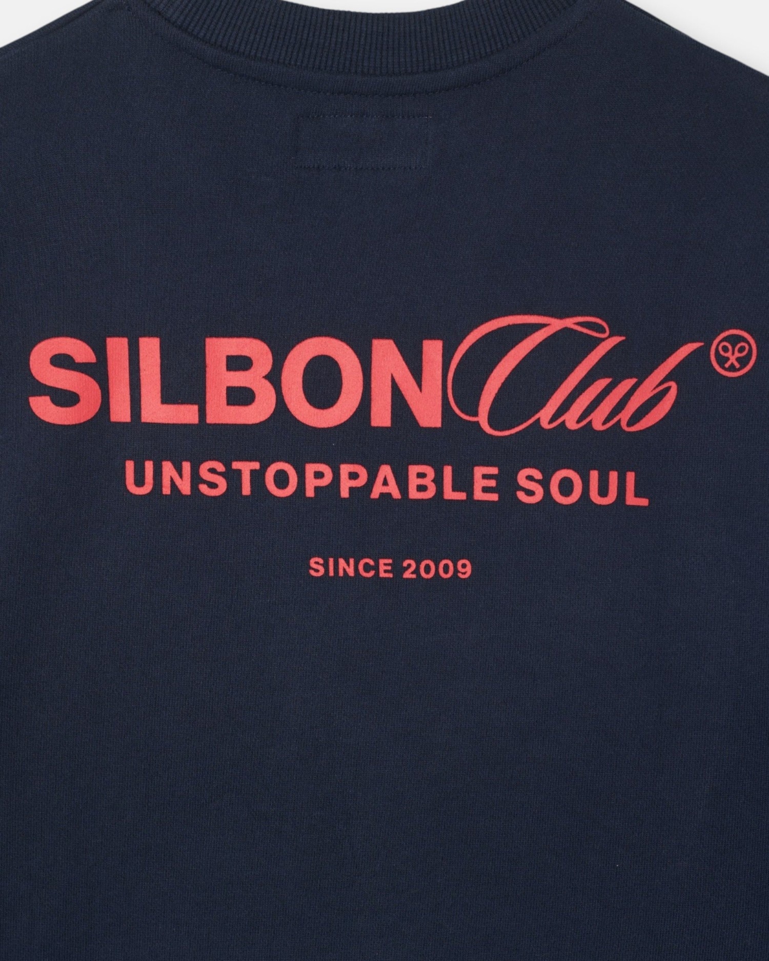 Sudadera de hombre relaxed fit silbon club - Azul marino Azul marino-4
