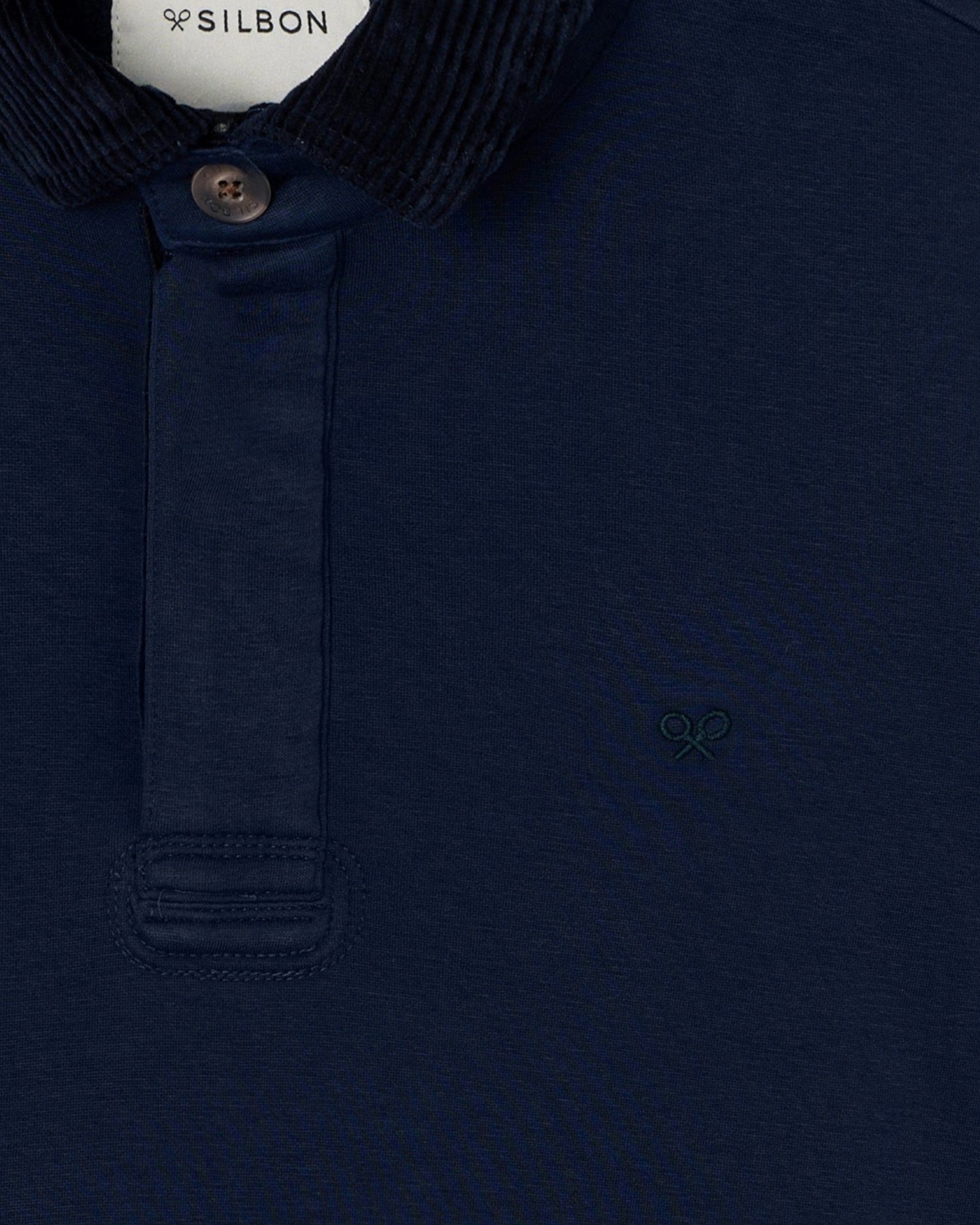 Imagen 3 de Forro polar de hombre canguro - Silbon - Azul marino Azul marino