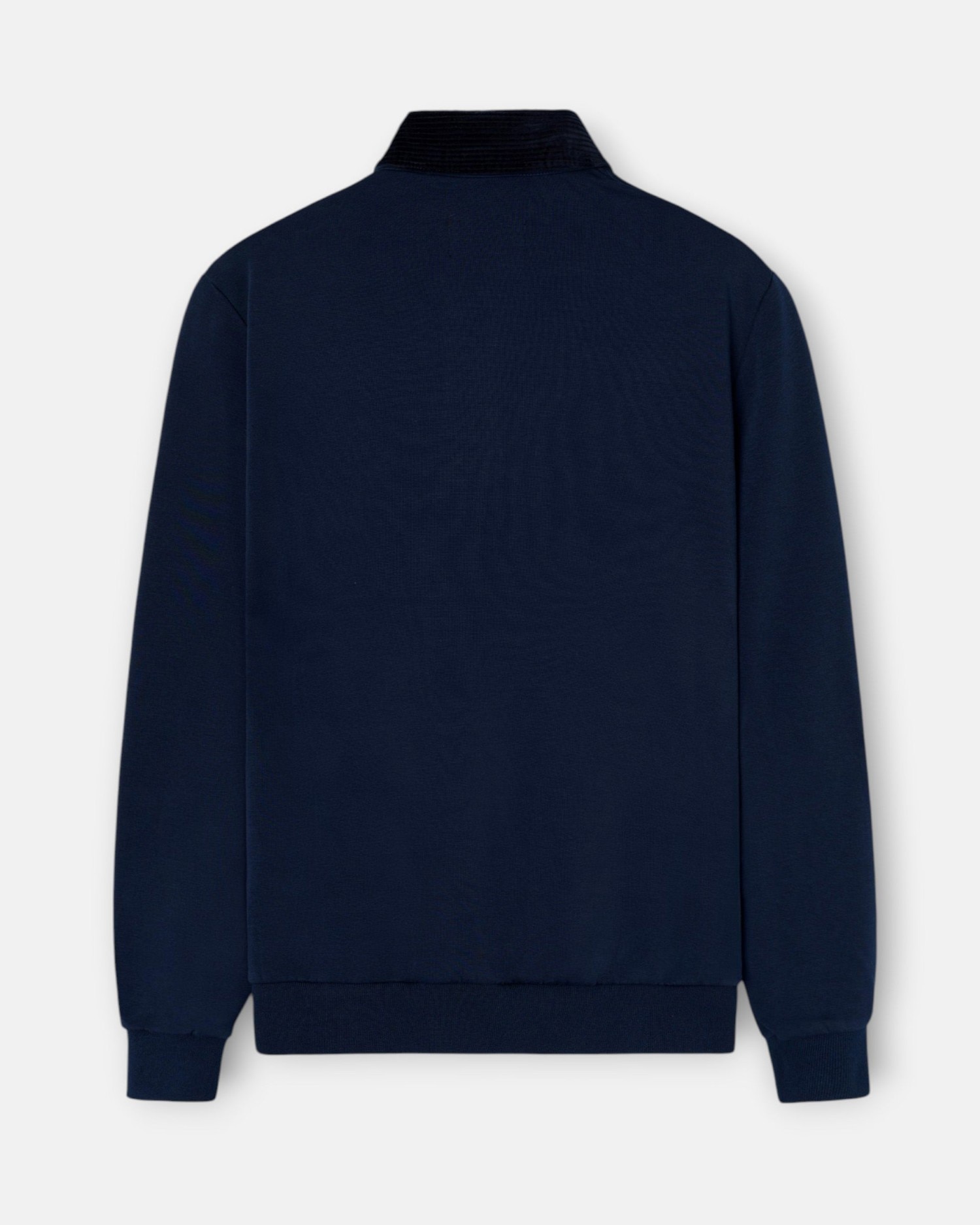 Imagen 4 de Forro polar de hombre canguro - Silbon - Azul marino Azul marino