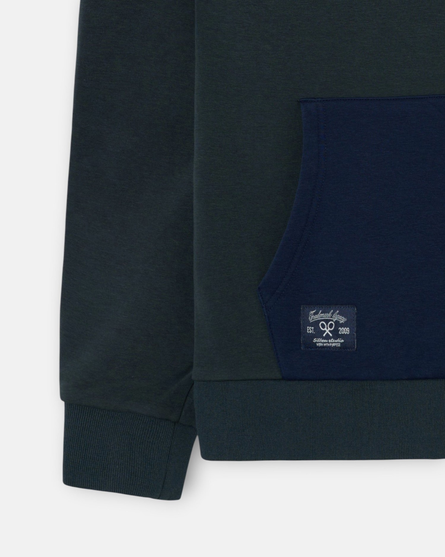 Imagen 3 de Forro polar de hombre canguro - Silbon - Verde Verde