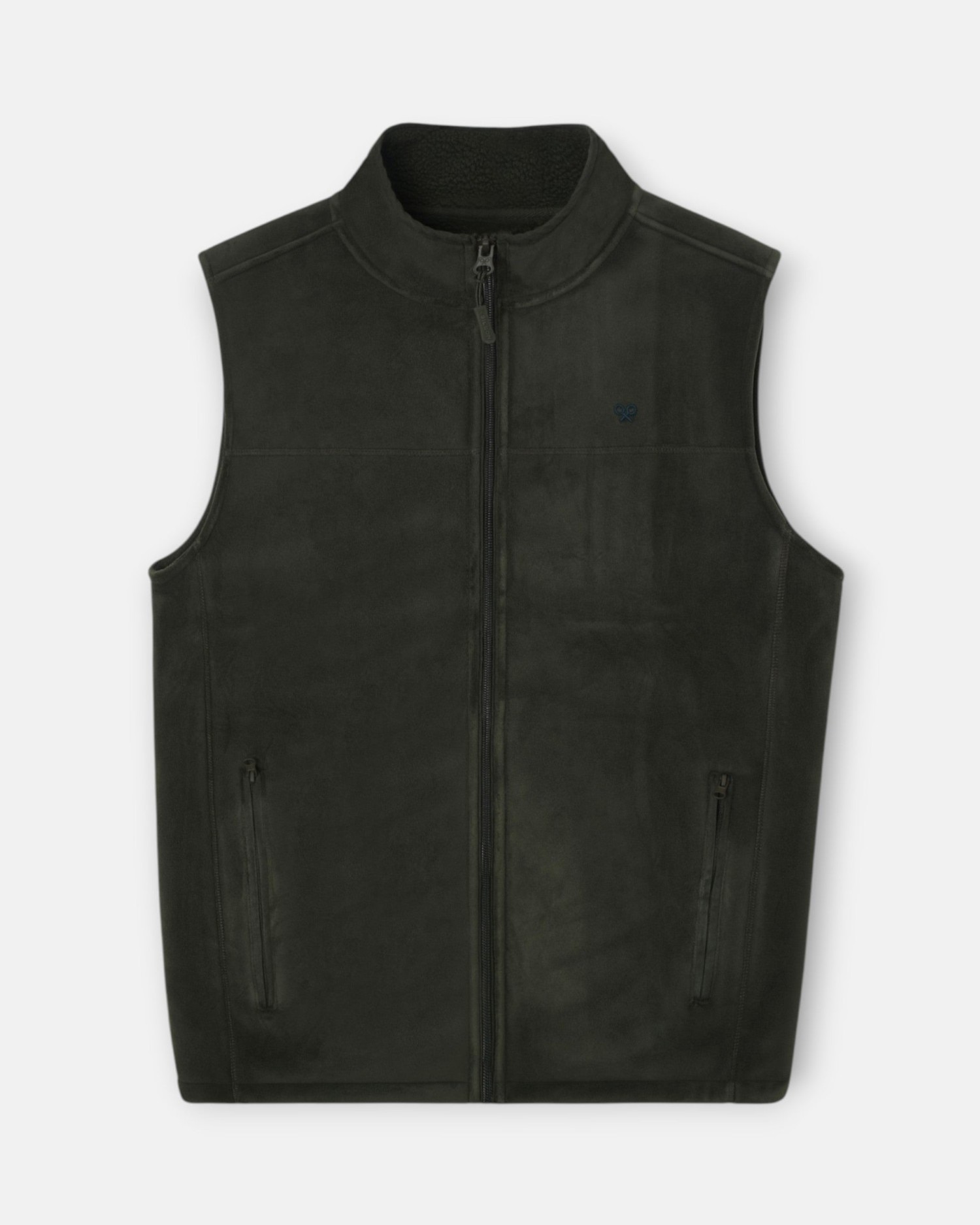 Chaleco de hombre polar - Silbon - Verde Verde-1
