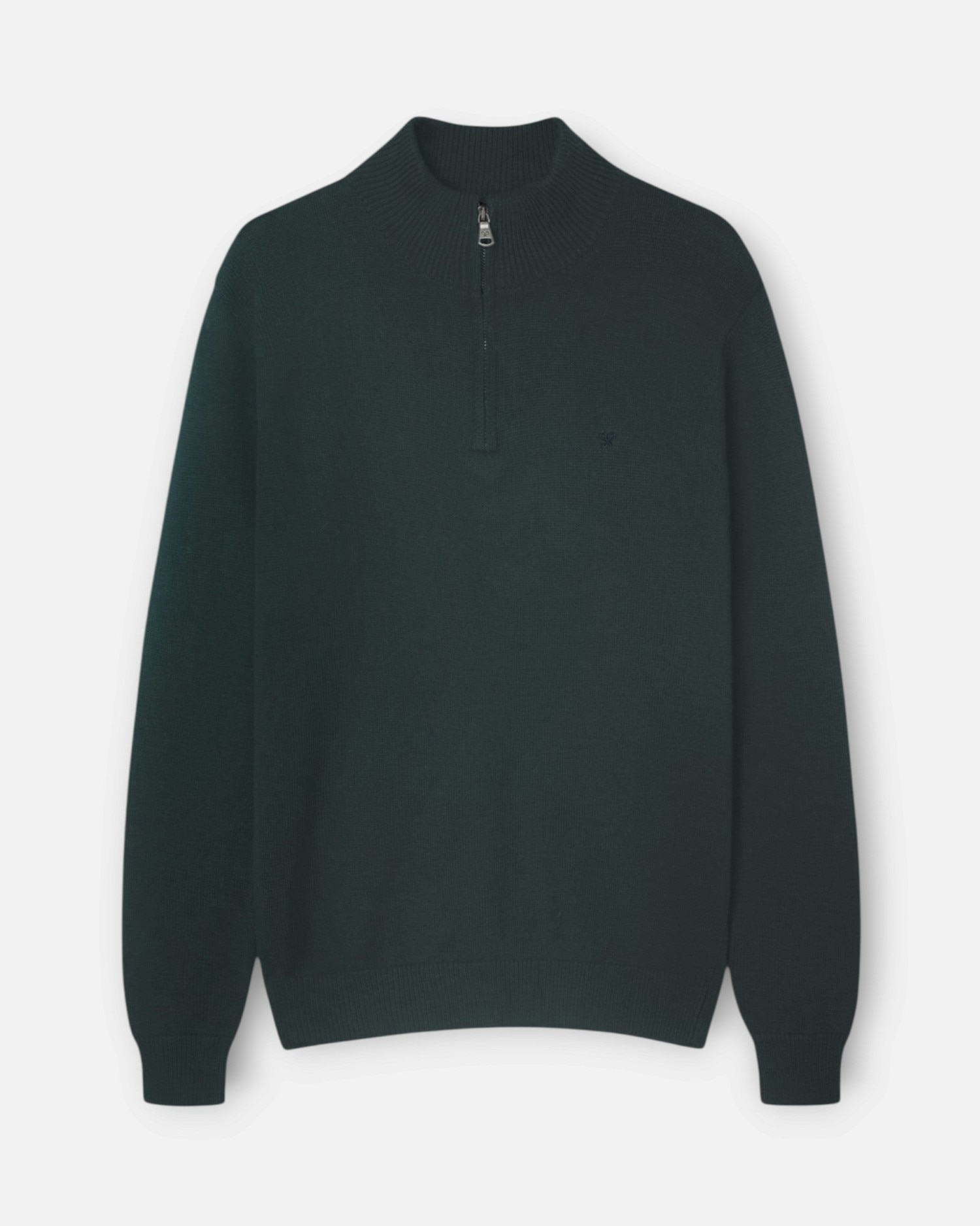 Imagen 1 de Jersey de hombre con media cremallera - Silbon - Verde Verde