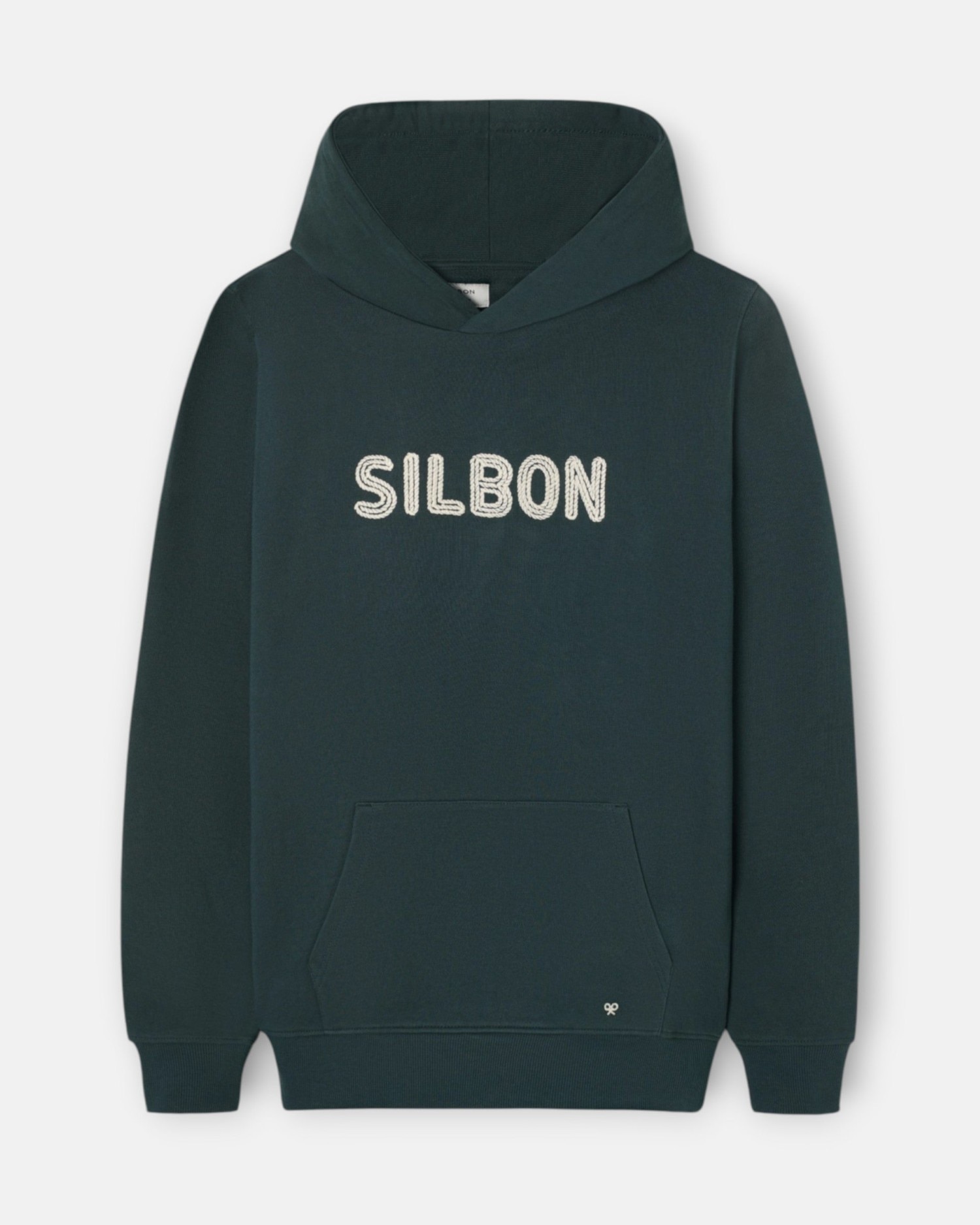 Imagen 0 de Sudadera de hombre capucha cuerda Verde oscuro