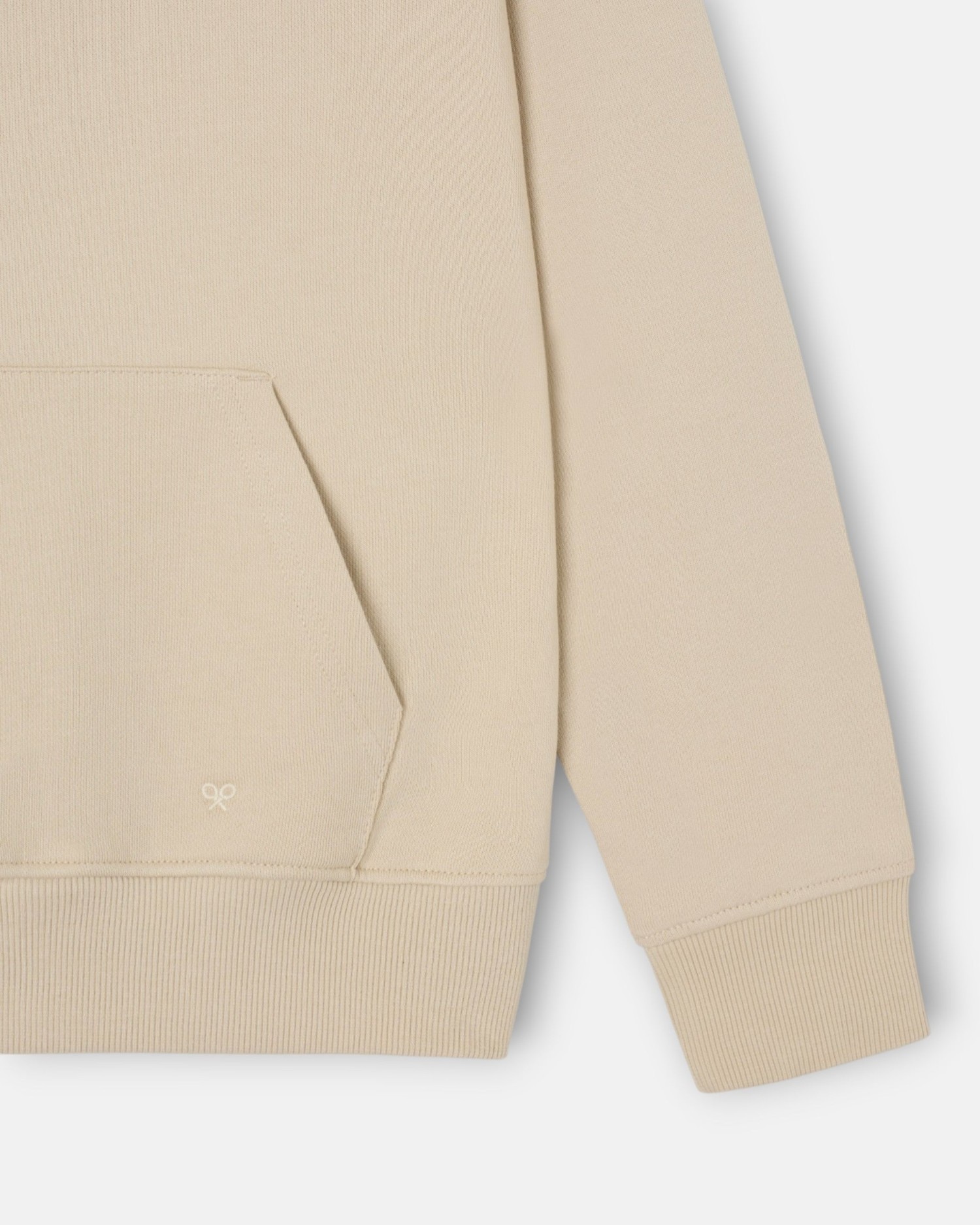 Sudadera de hombre con capucha y cordón - Silbon - Beige Beige-3