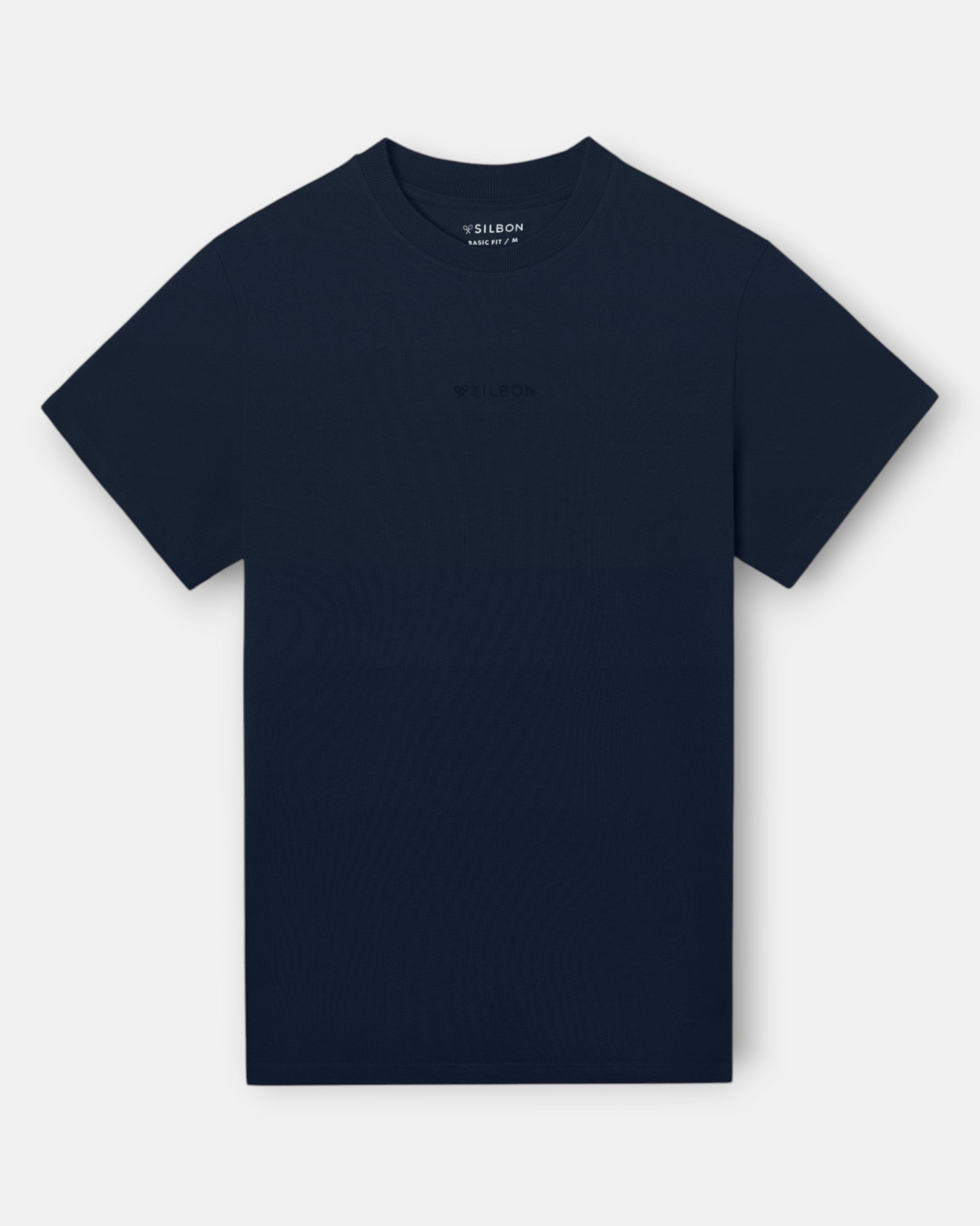Camiseta de hombre silbon tono - Azul marino Azul marino-1