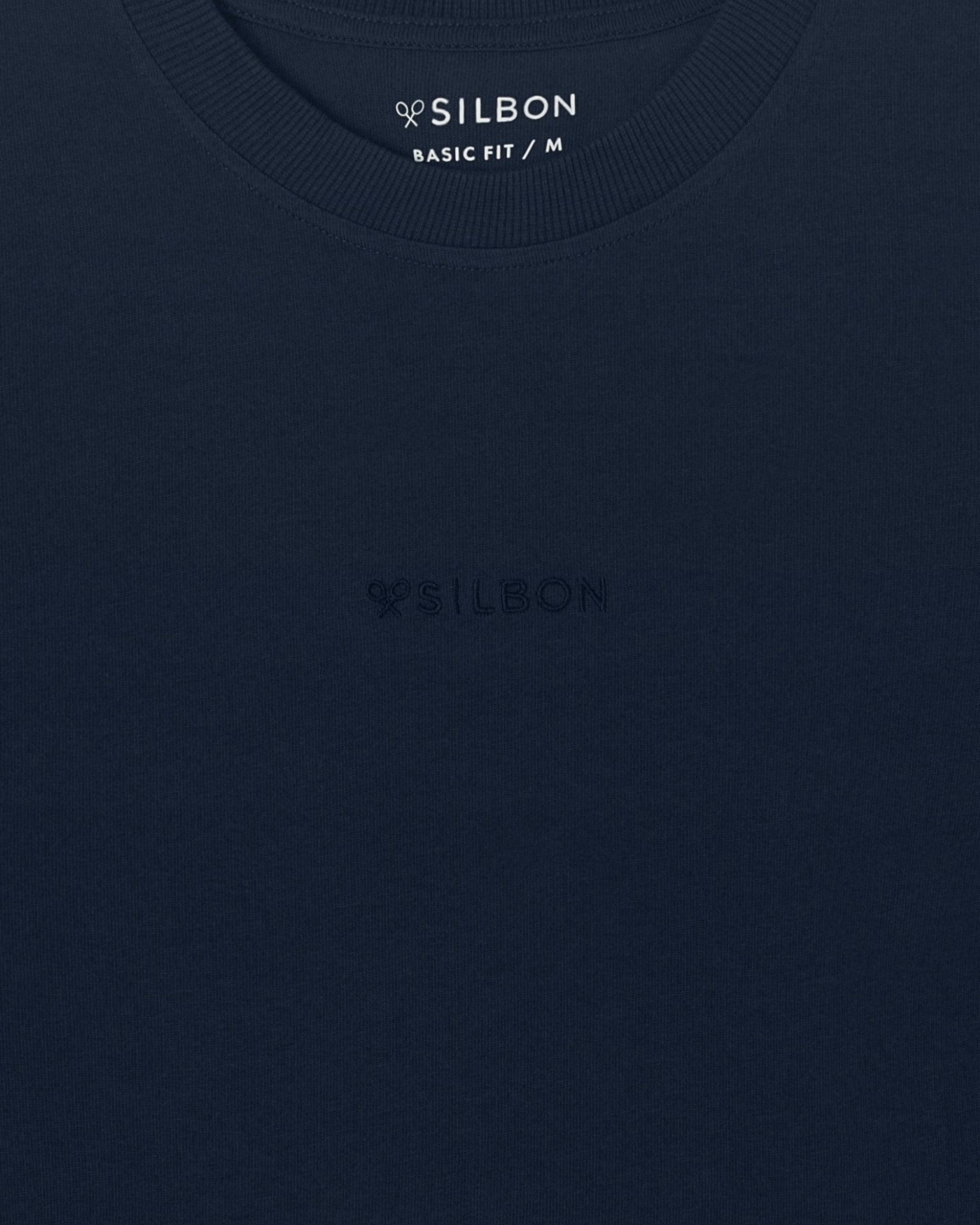 Camiseta de hombre silbon tono - Azul marino Azul marino-3
