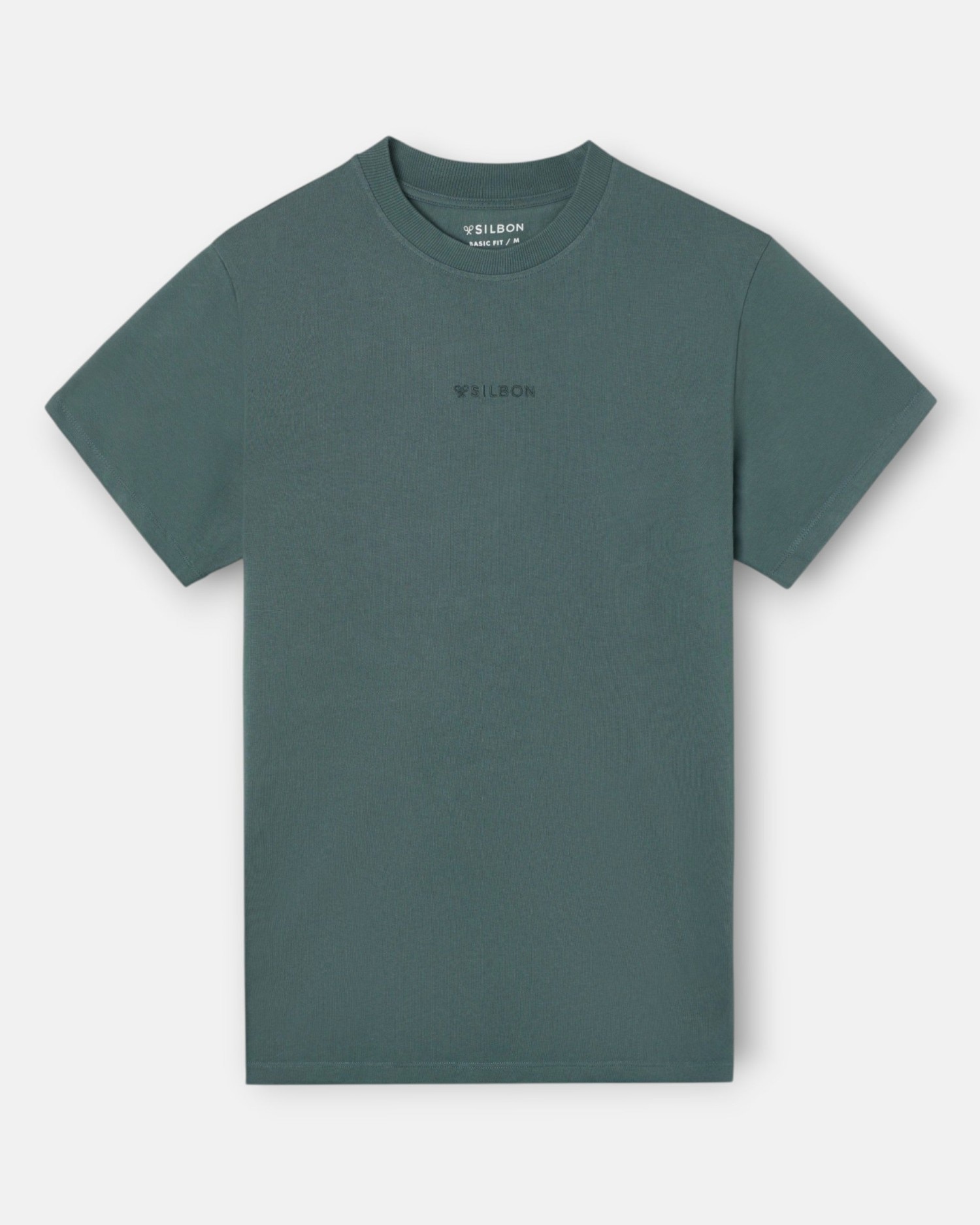 Camiseta de hombre silbon tono - Verde Verde-1