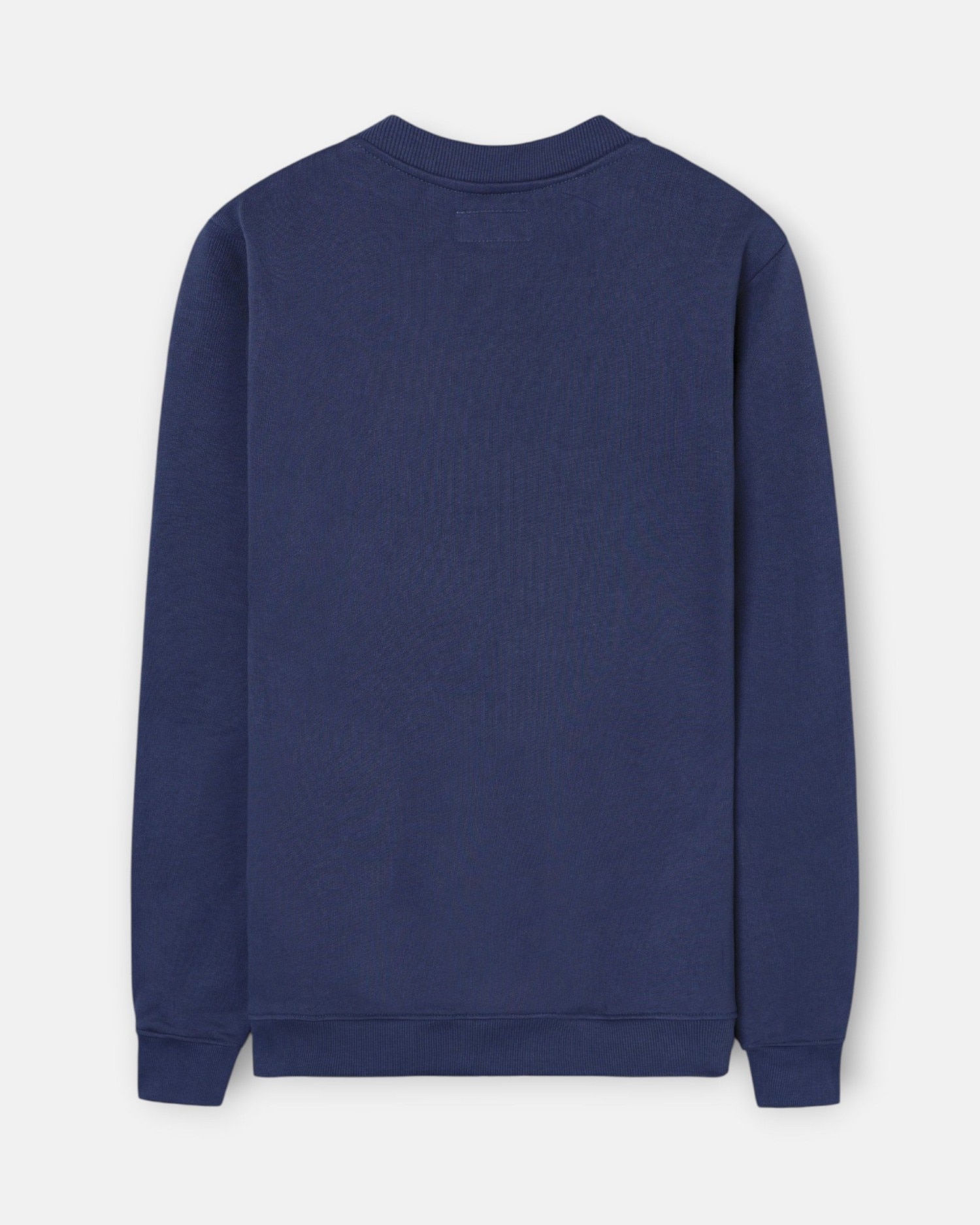 Imagen 3 de Sudadera de hombre lisa con minilogo de rizo - Silbon - Azul marino Azul marino