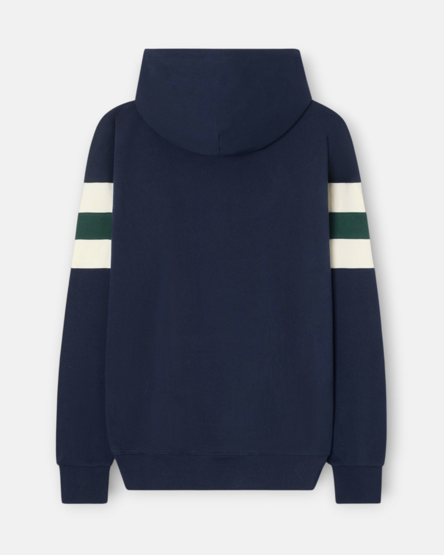 Sudadera de hombre capucha relaxed franjas - Silbon - Azul marino Azul marino-2